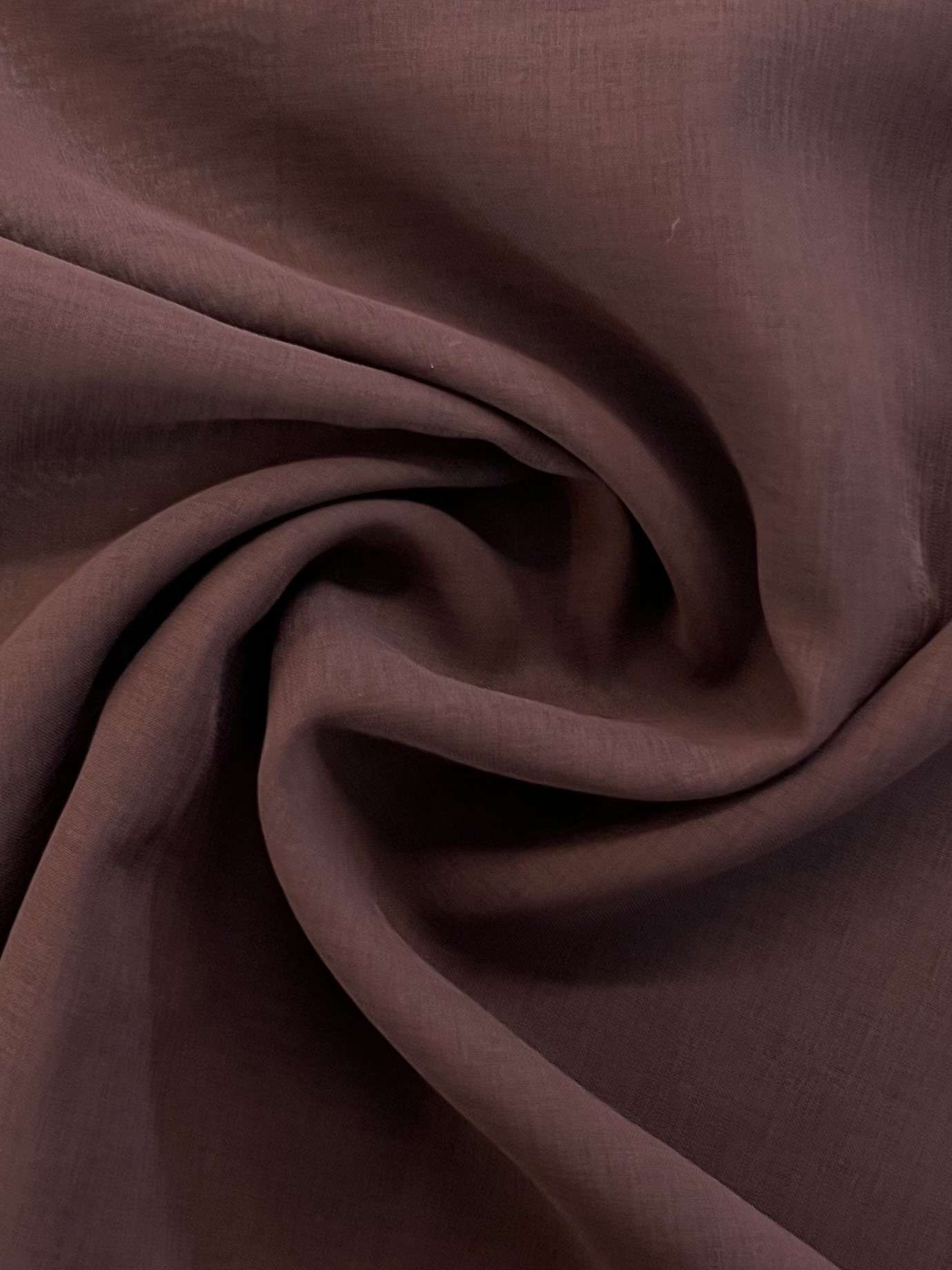 Japanese Polyester Gauze Chiffon in Deep Burgundy