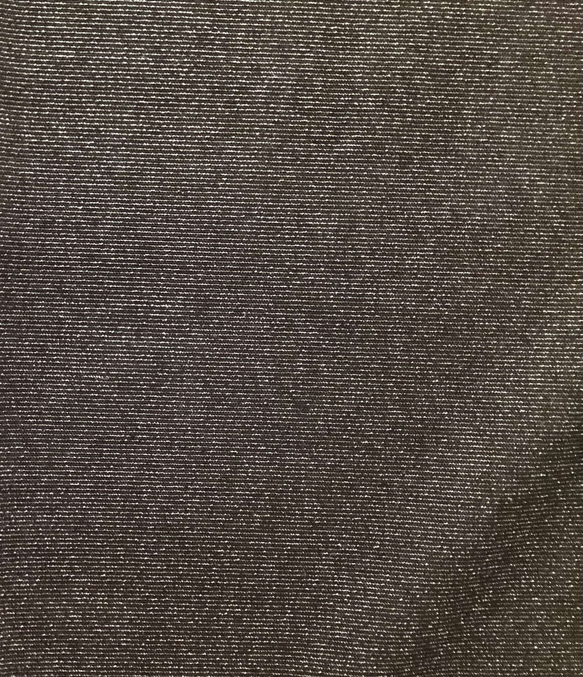 Made In Italy Metallic Nylon Tulle In Black Sliver