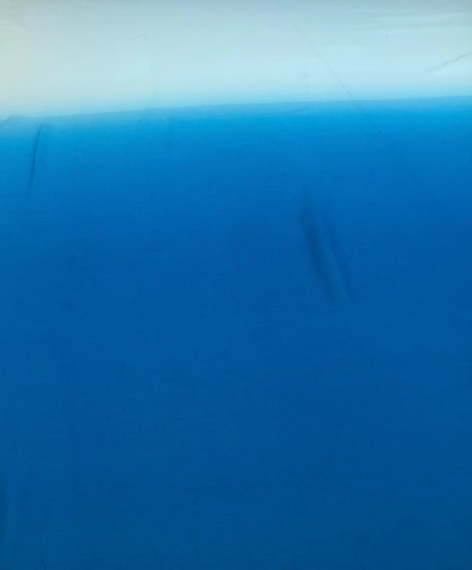 Ombre Polyester Chiffon in Ocean