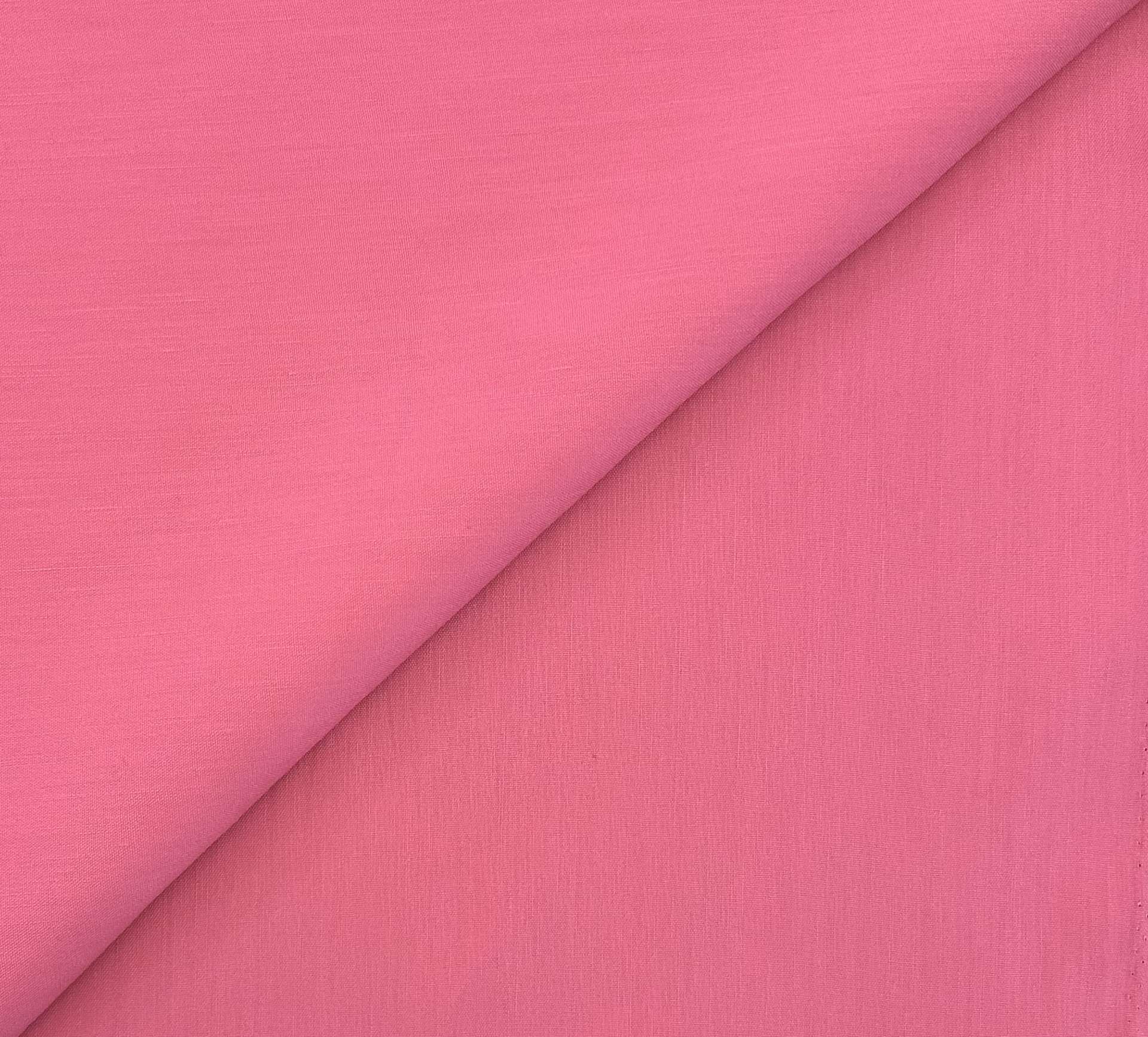 Stretch Linen Blend in Peony