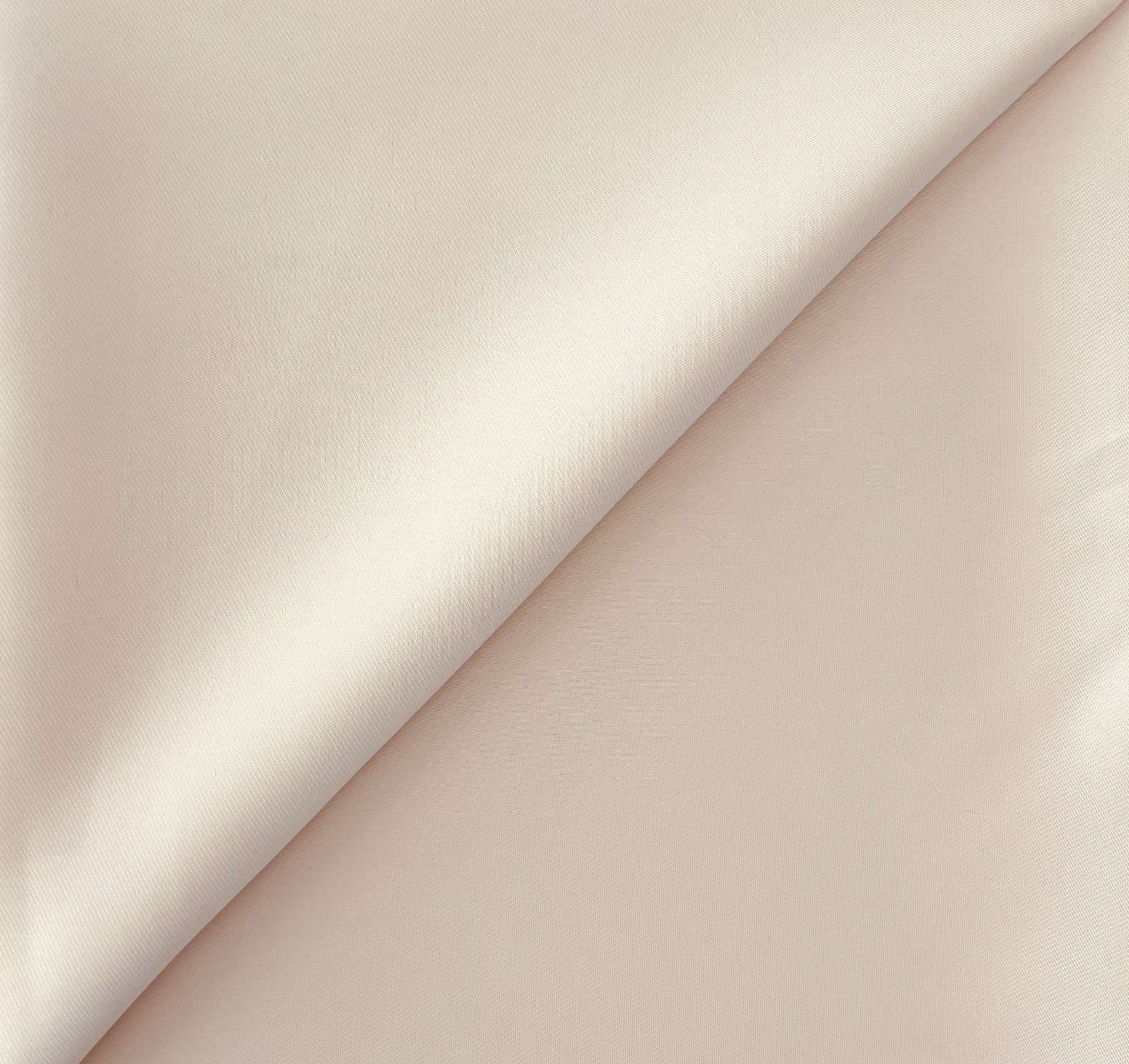 Polyester Twill Mikado in Faint Blush
