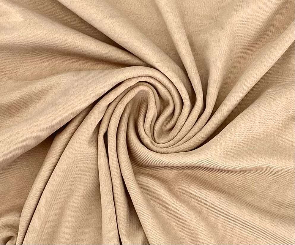 Stretch Viscose Jersey in Nude 
