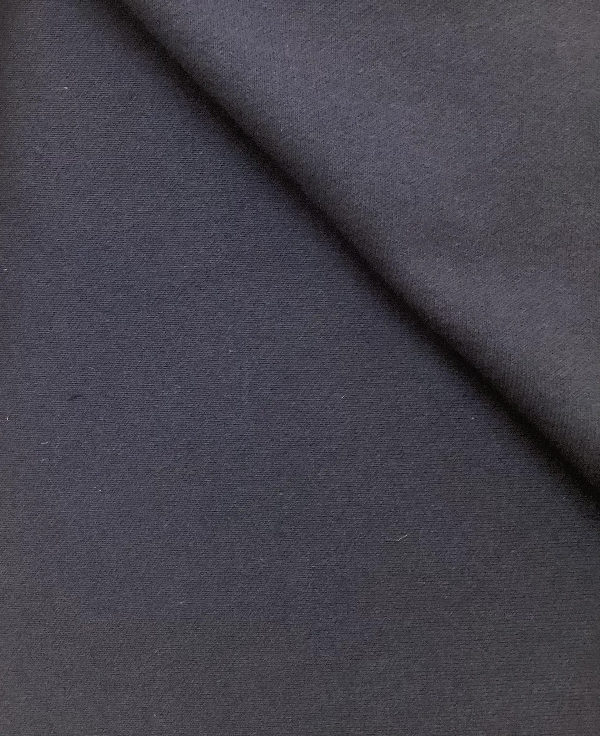 Japanese Cotton French Terry in Navy