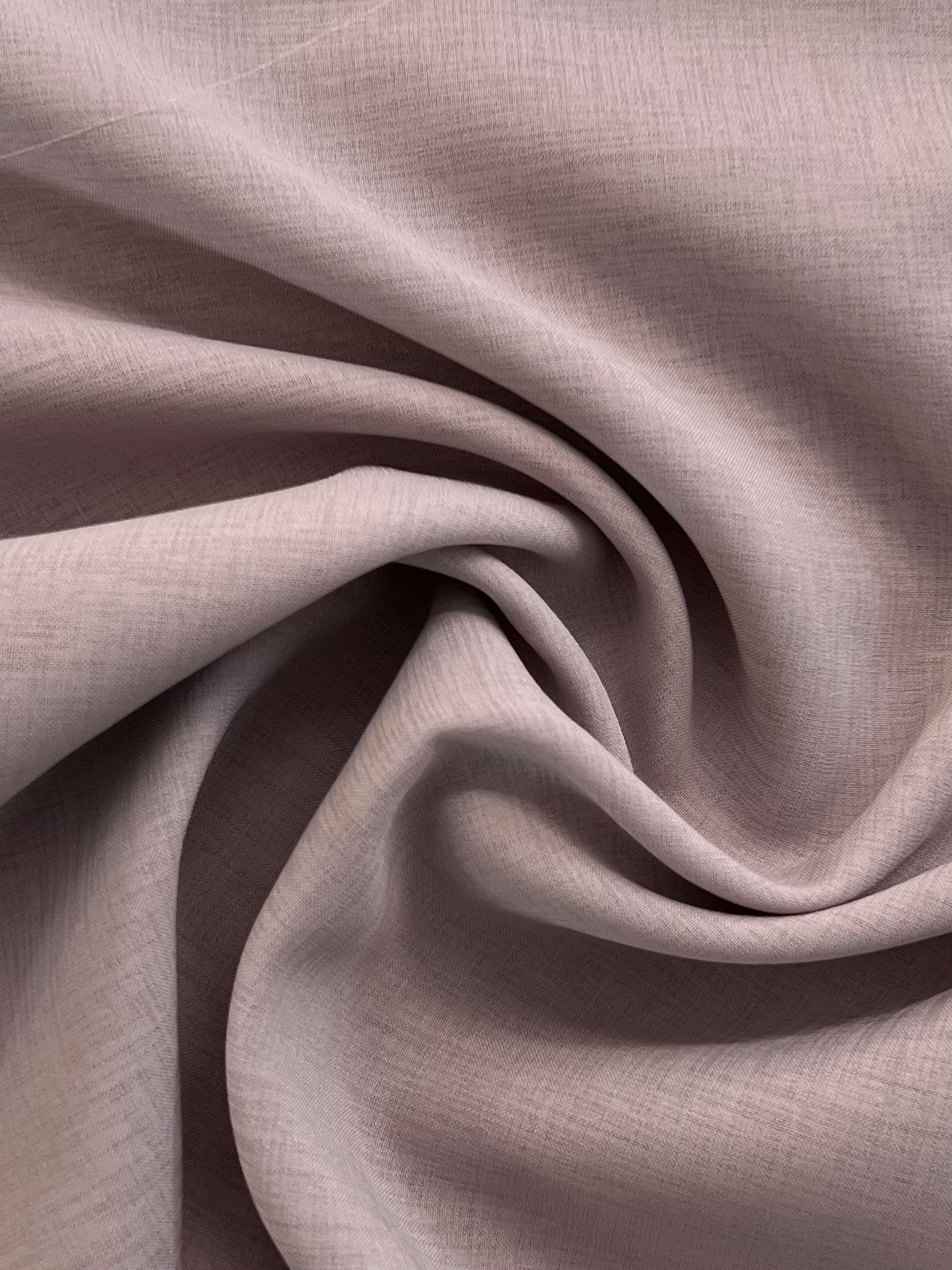 Japanese Polyester Gauze Chiffon in Mauve