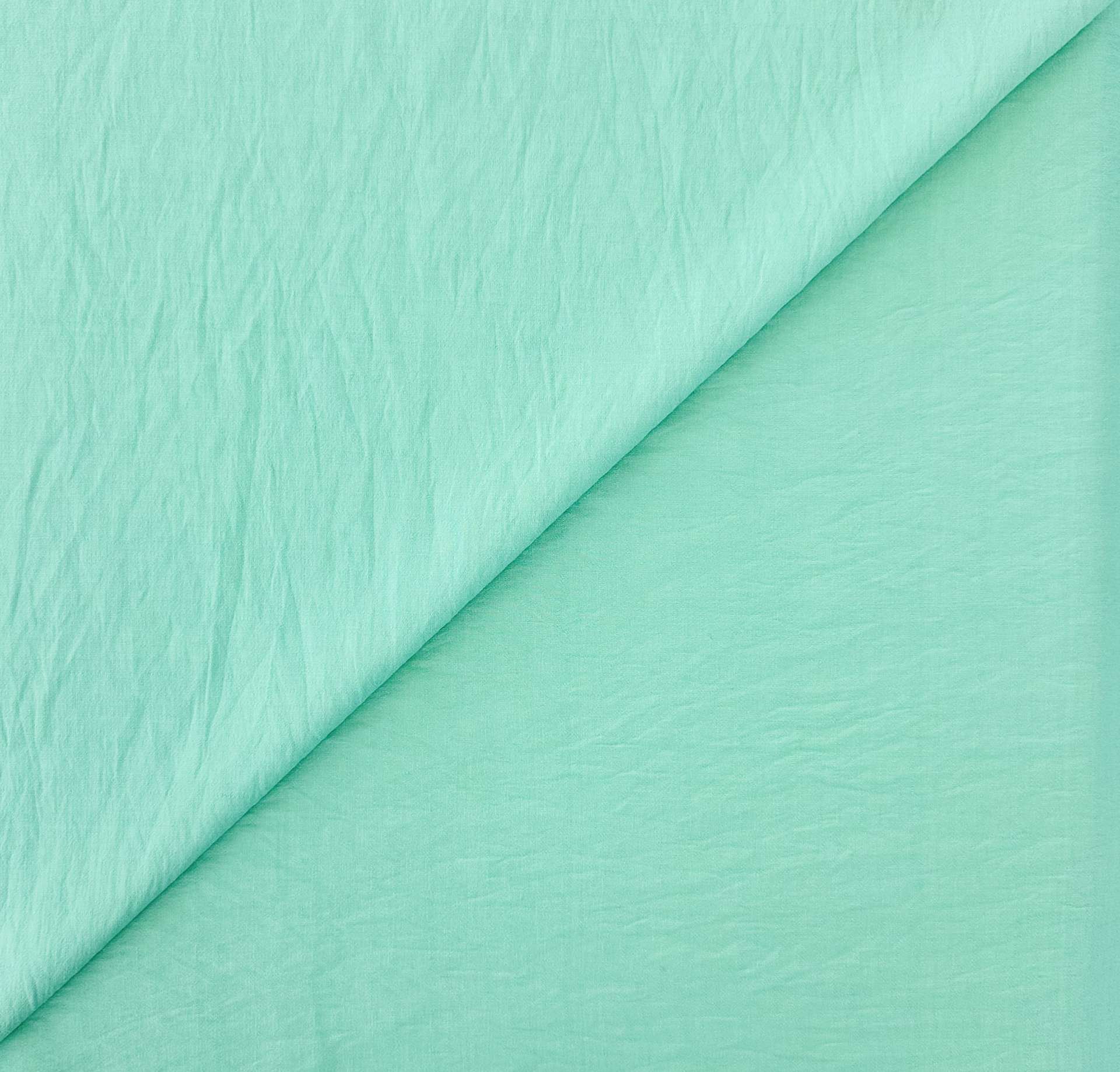 Rayon Nylon Textured Crepe in Aqua