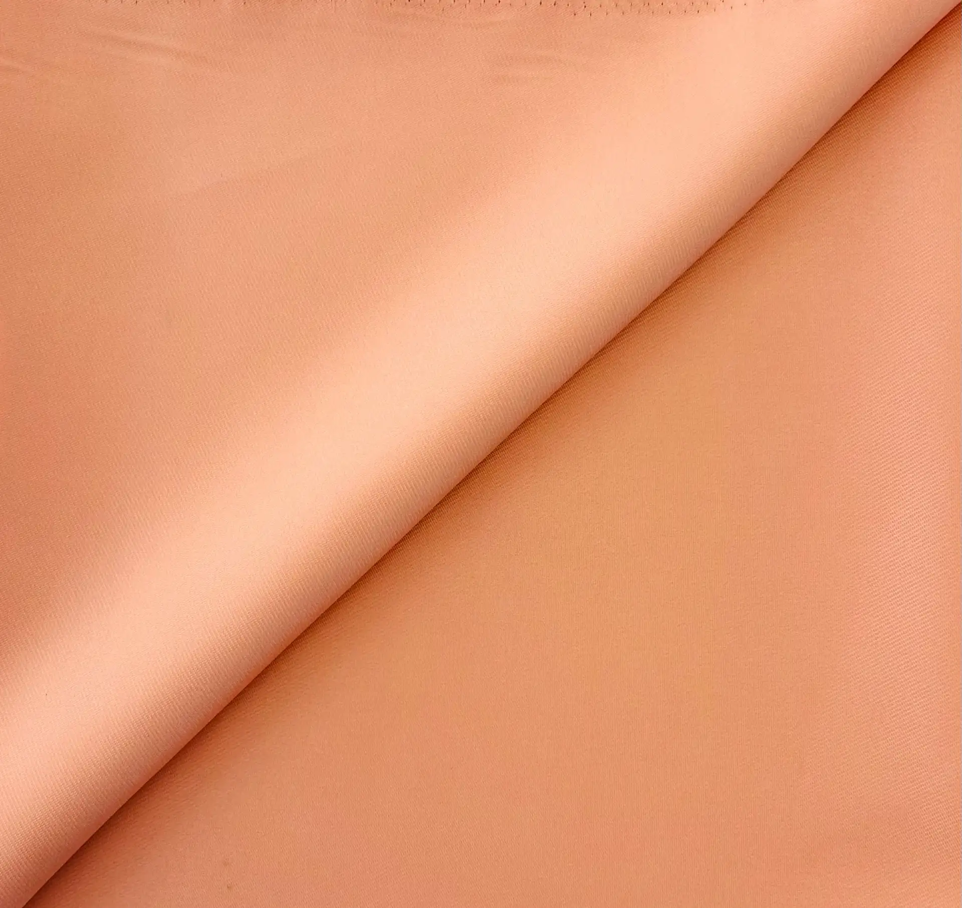 Polyester Twill Mikado in Apricot