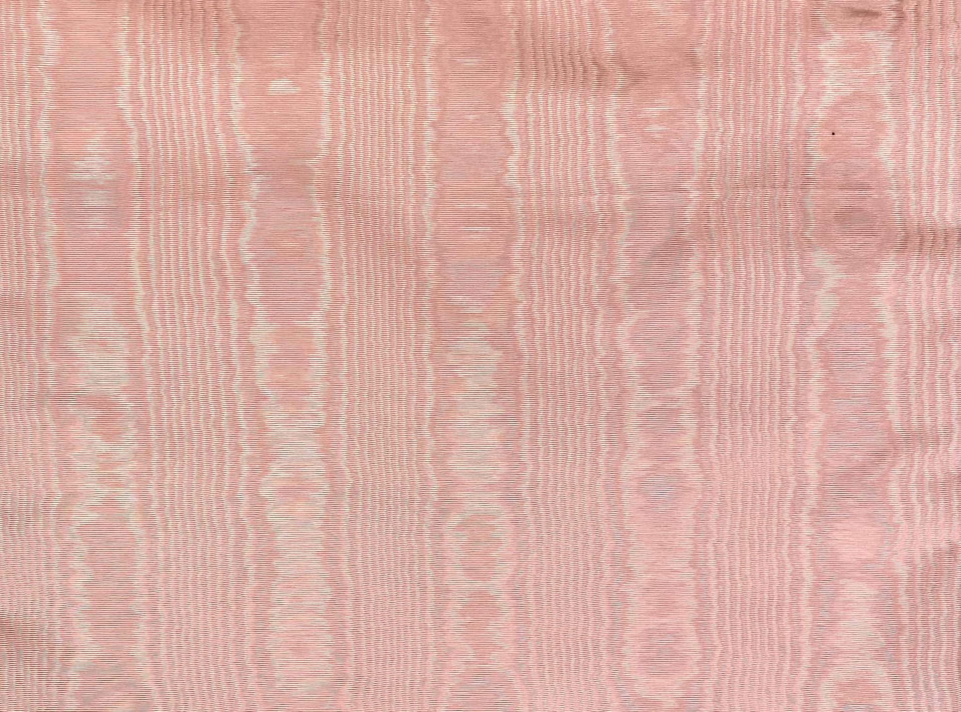 Italian Viscose Moire Faille in Ballerina Pink