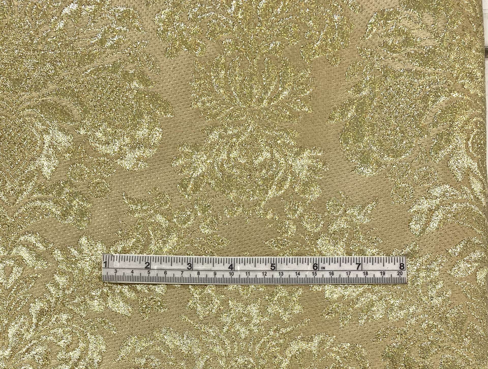 Italian Metallic Brocade in Gold