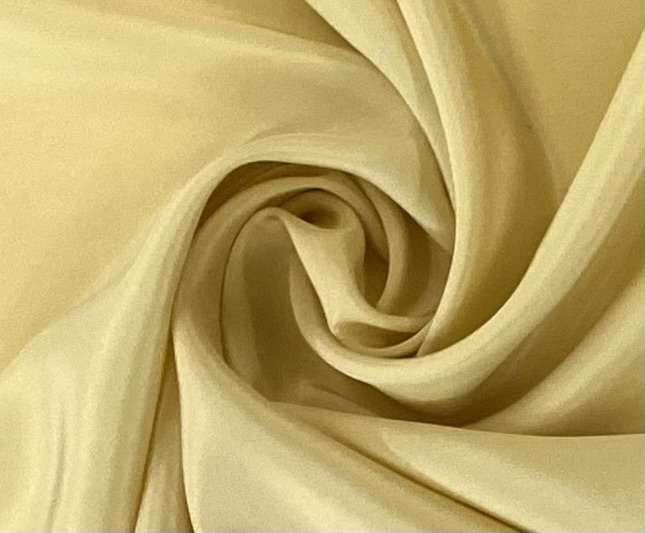 Silk Crepe de Chine in Cream