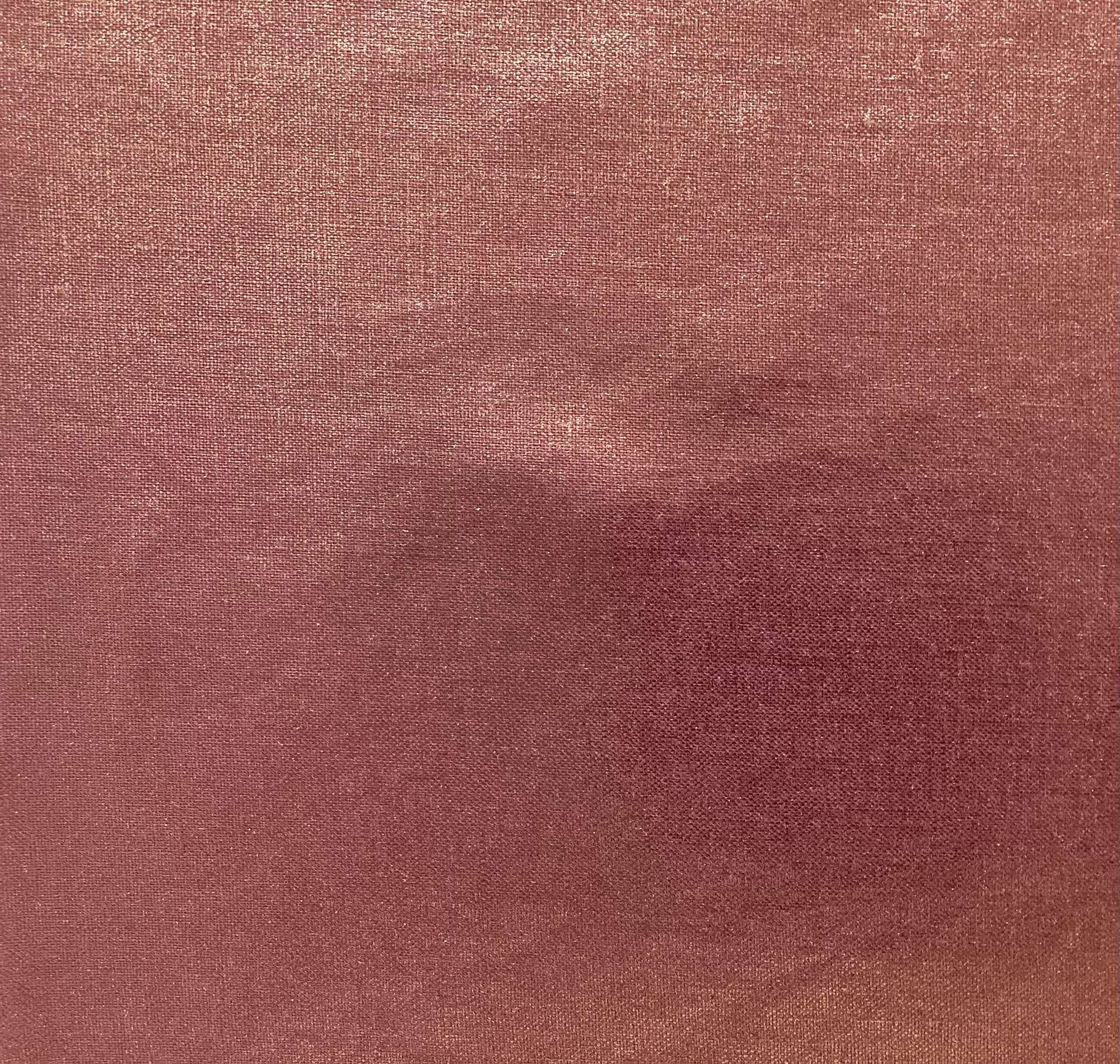 Metallic Linen In Gold On Dusty Rose 