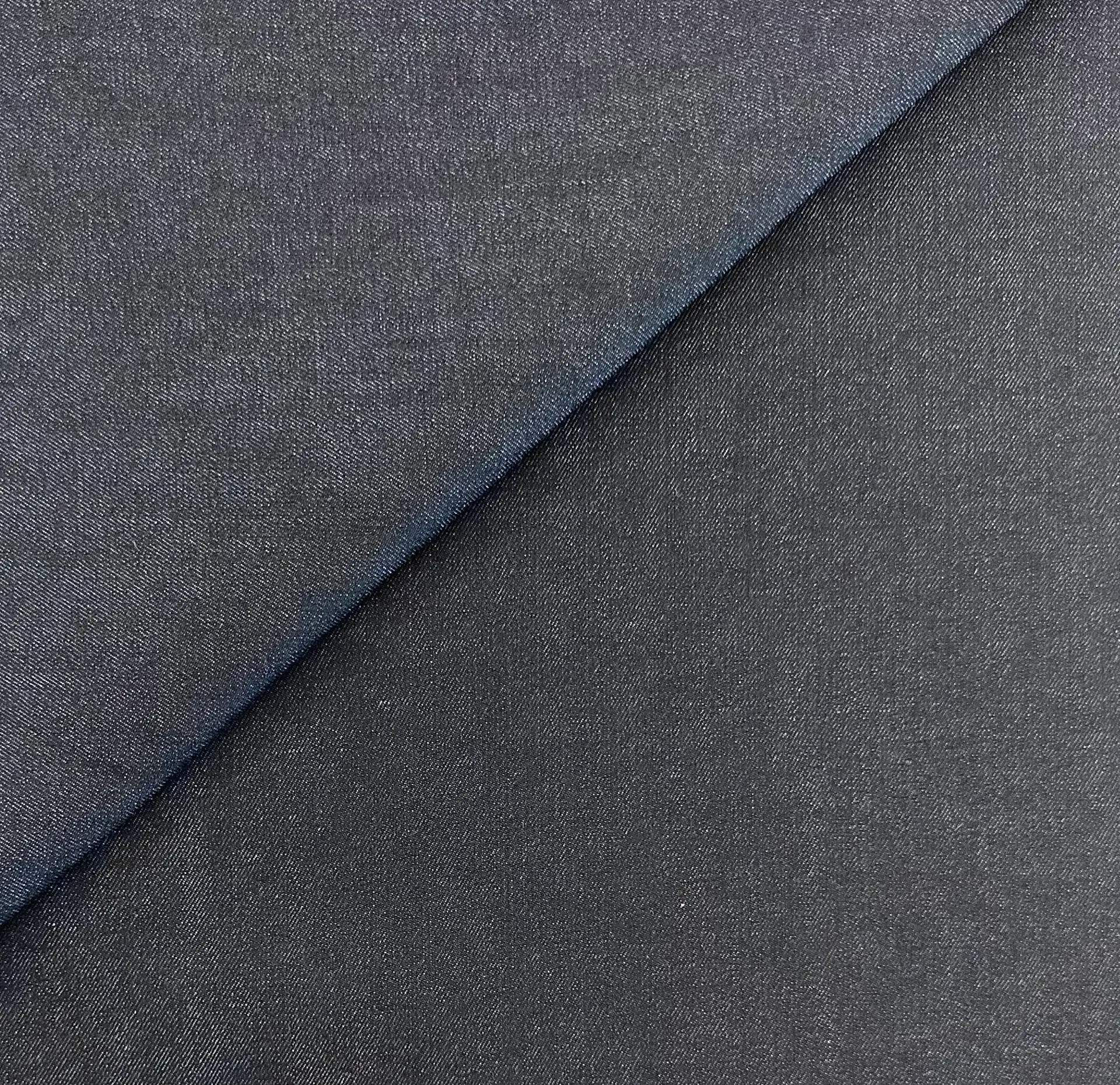 Stretch Cotton Denim in Midnight