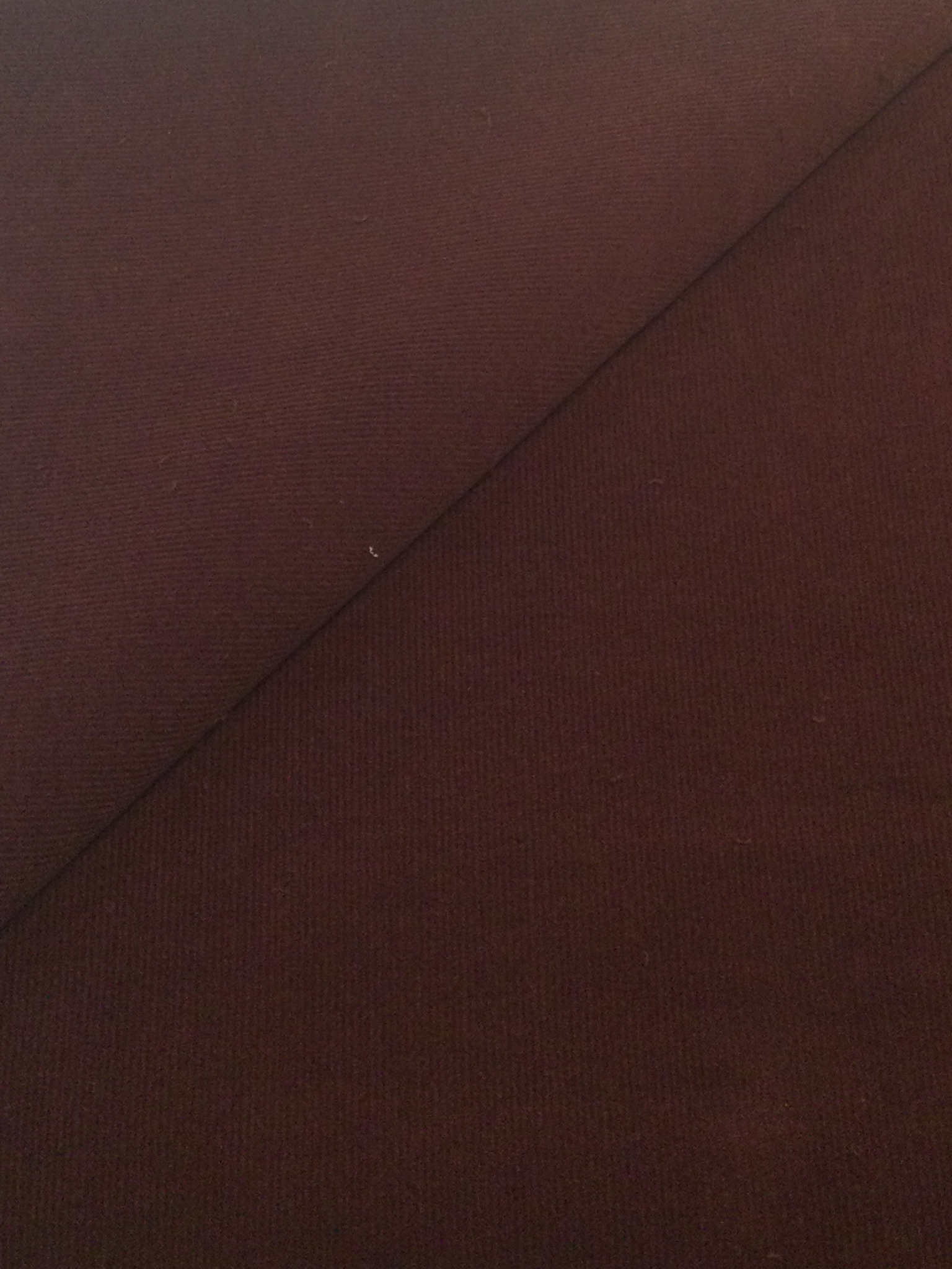 Italian Cotton Corduroy in Mahogany