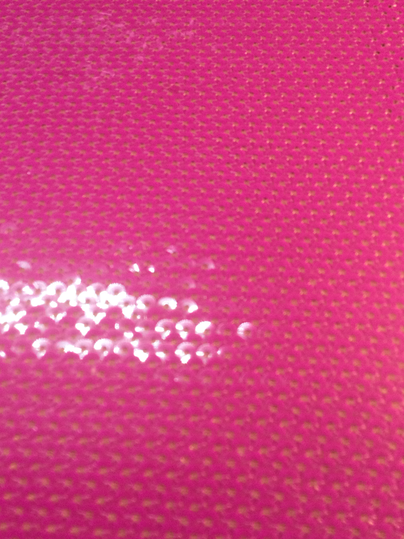 Fish Scale Sequins on Tulle in Bubblegum 