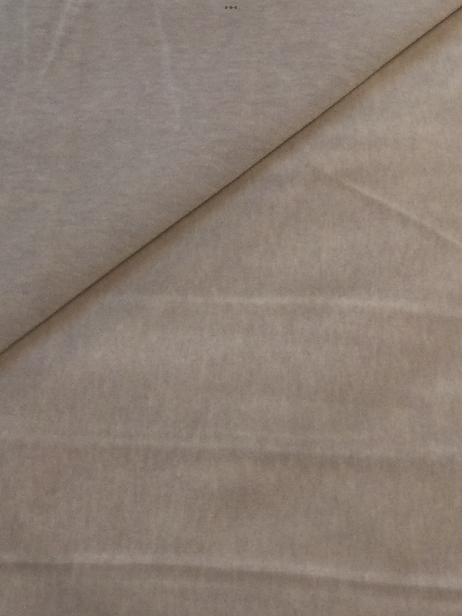 Made in Italy Cotton Velvet in Blush