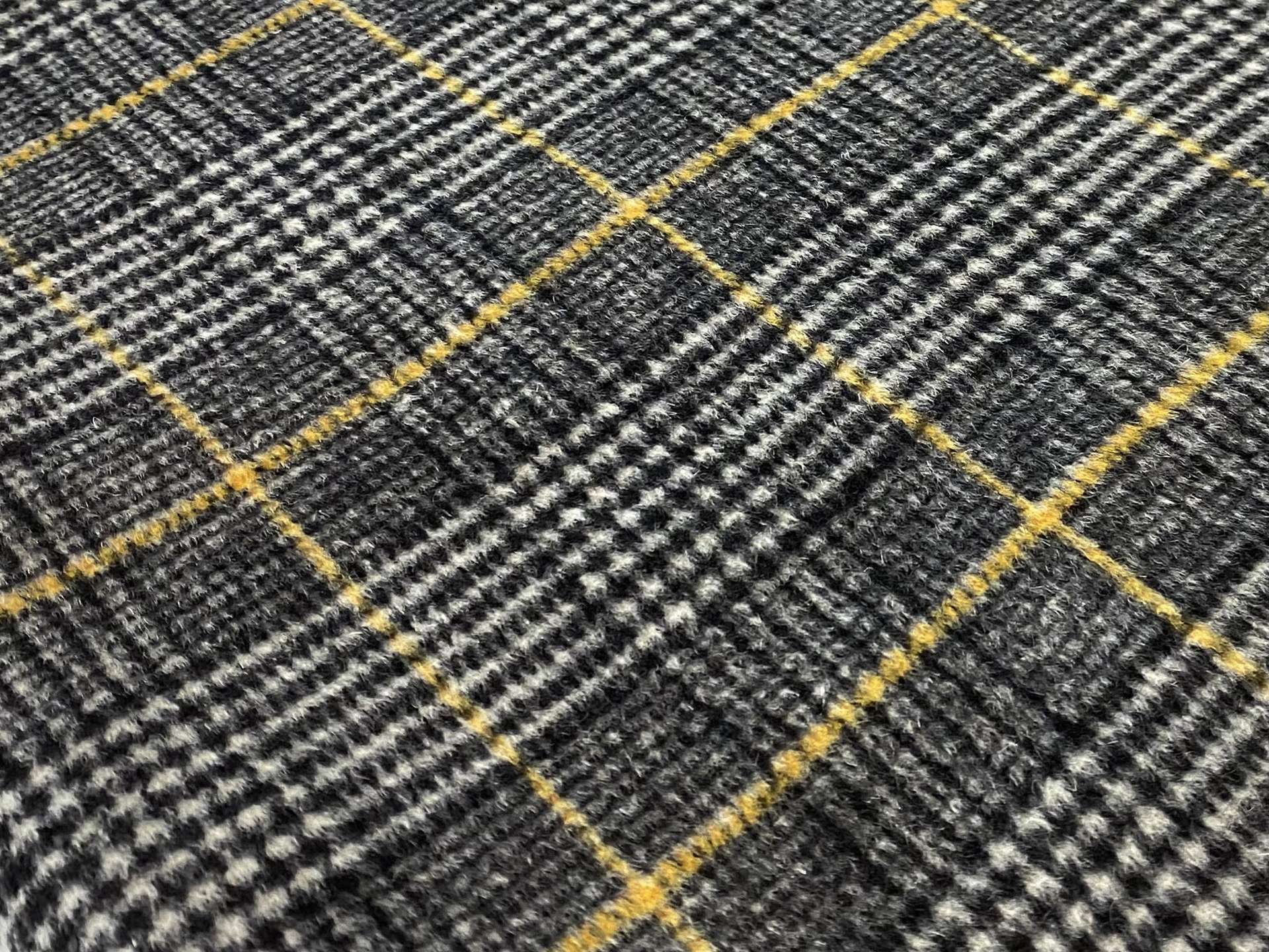Cashmere Wool Plaid Double Face