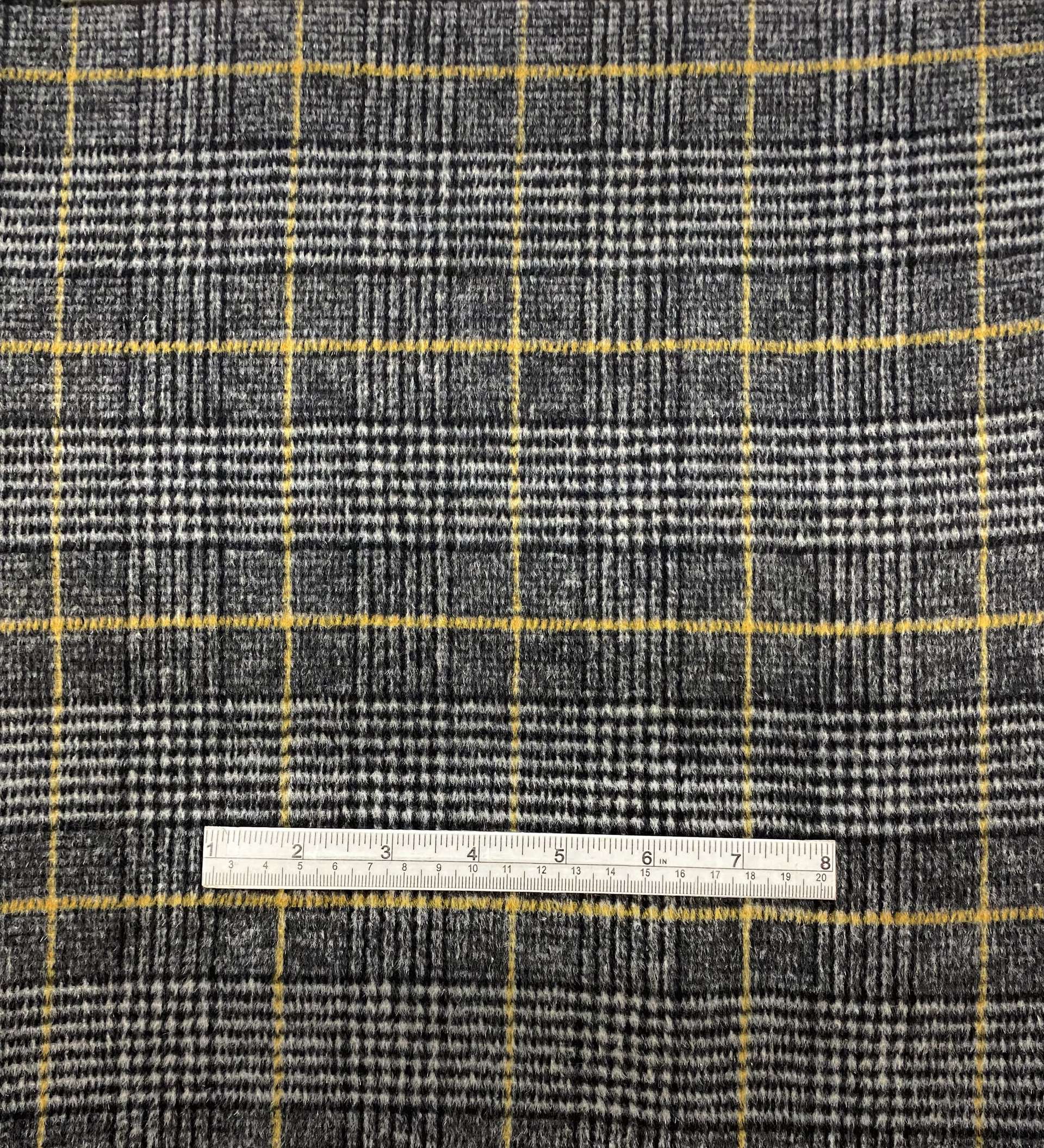 Cashmere Wool Plaid Double Face