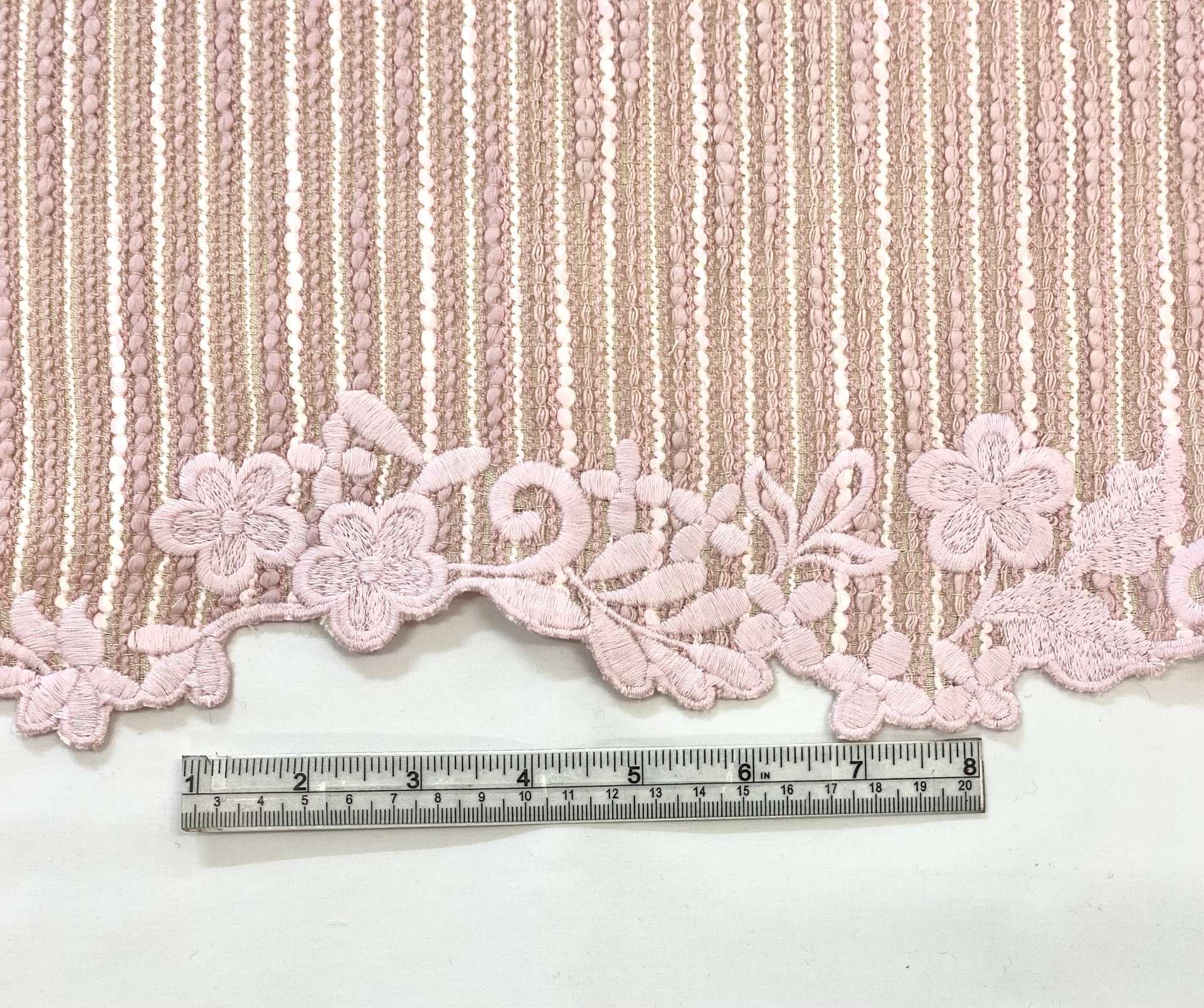 Embroidered Fashion Tweed