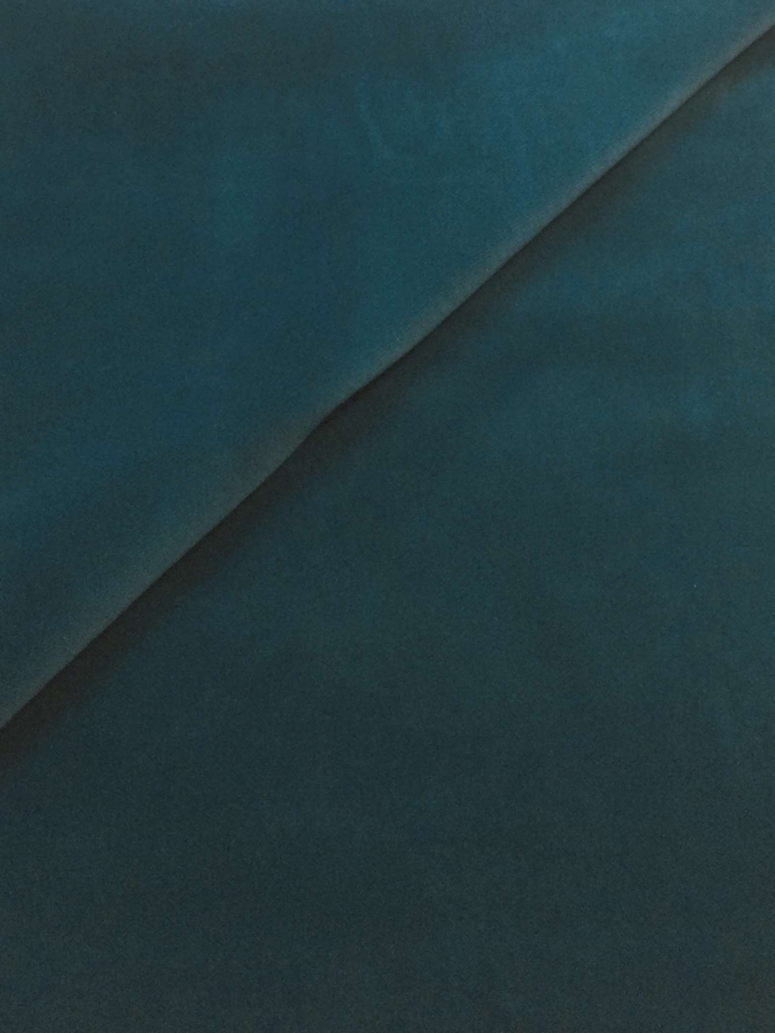 Made in Italy Cotton Velvet in Ocean 
