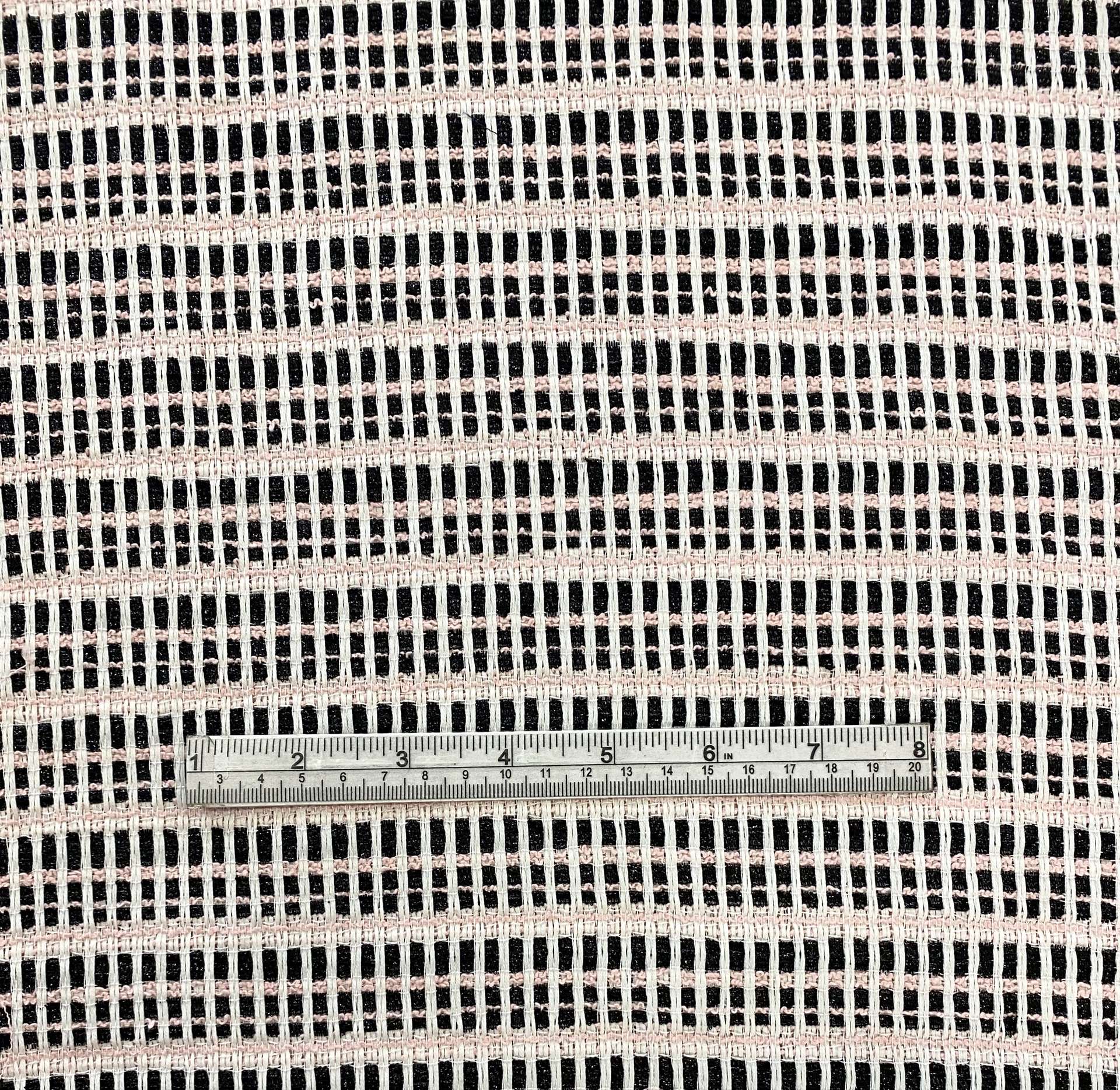 Fashion Tweed Fabric in Warehouse