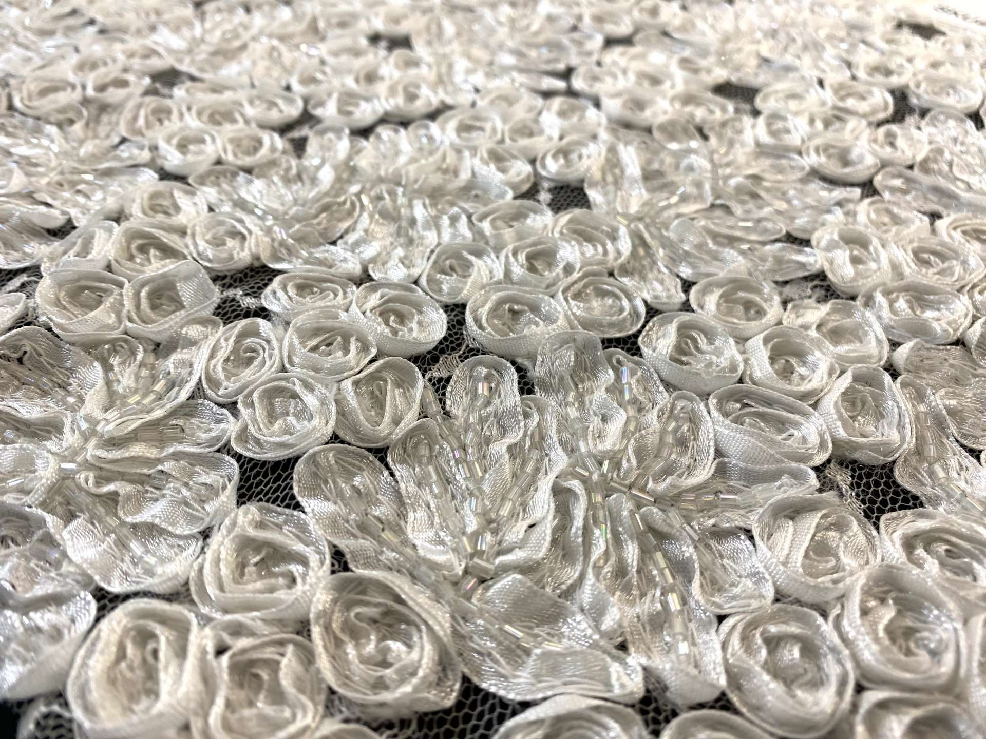 Beaded Ribbon Lace
