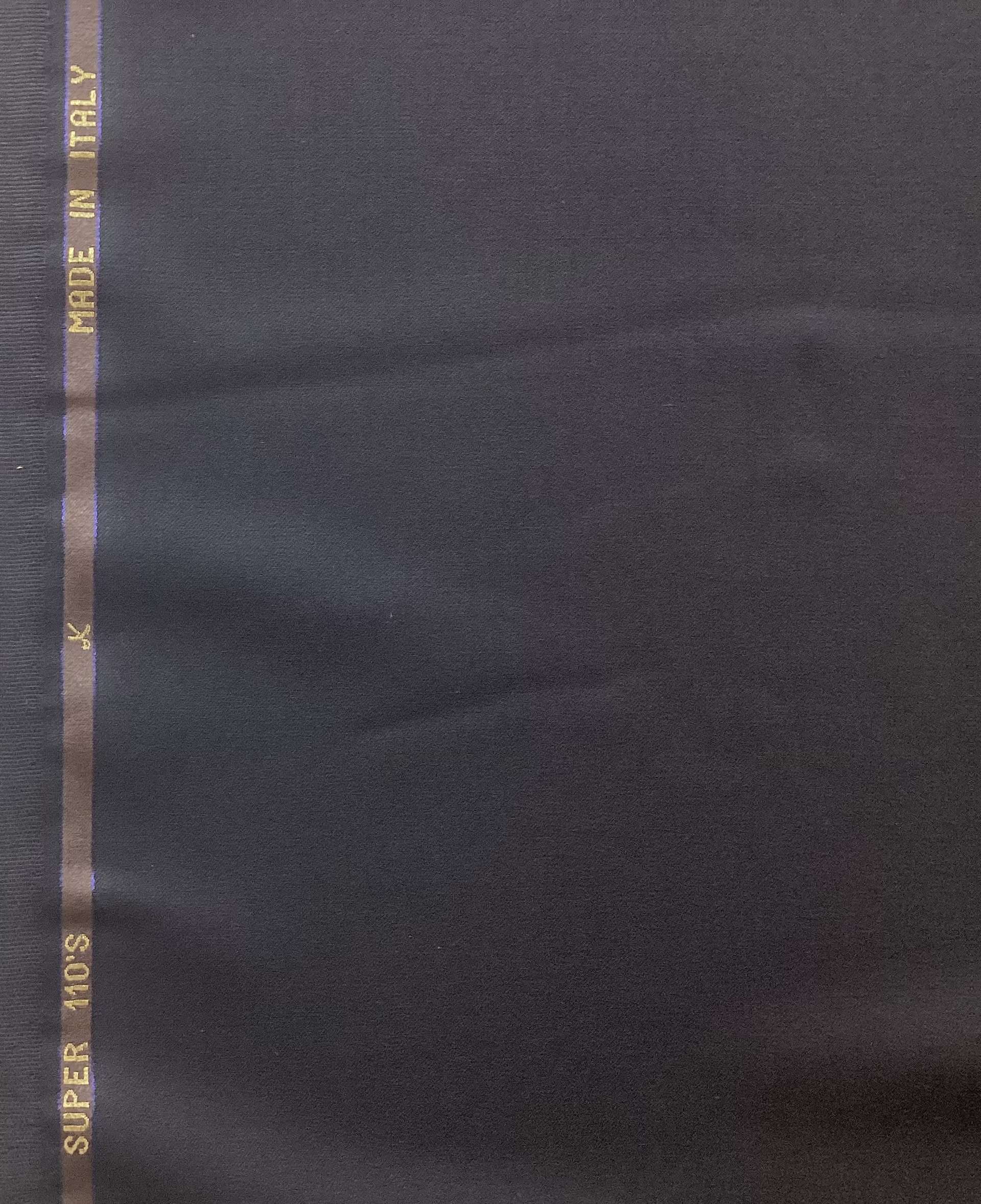 Super 120's Wool In Midnight Sky