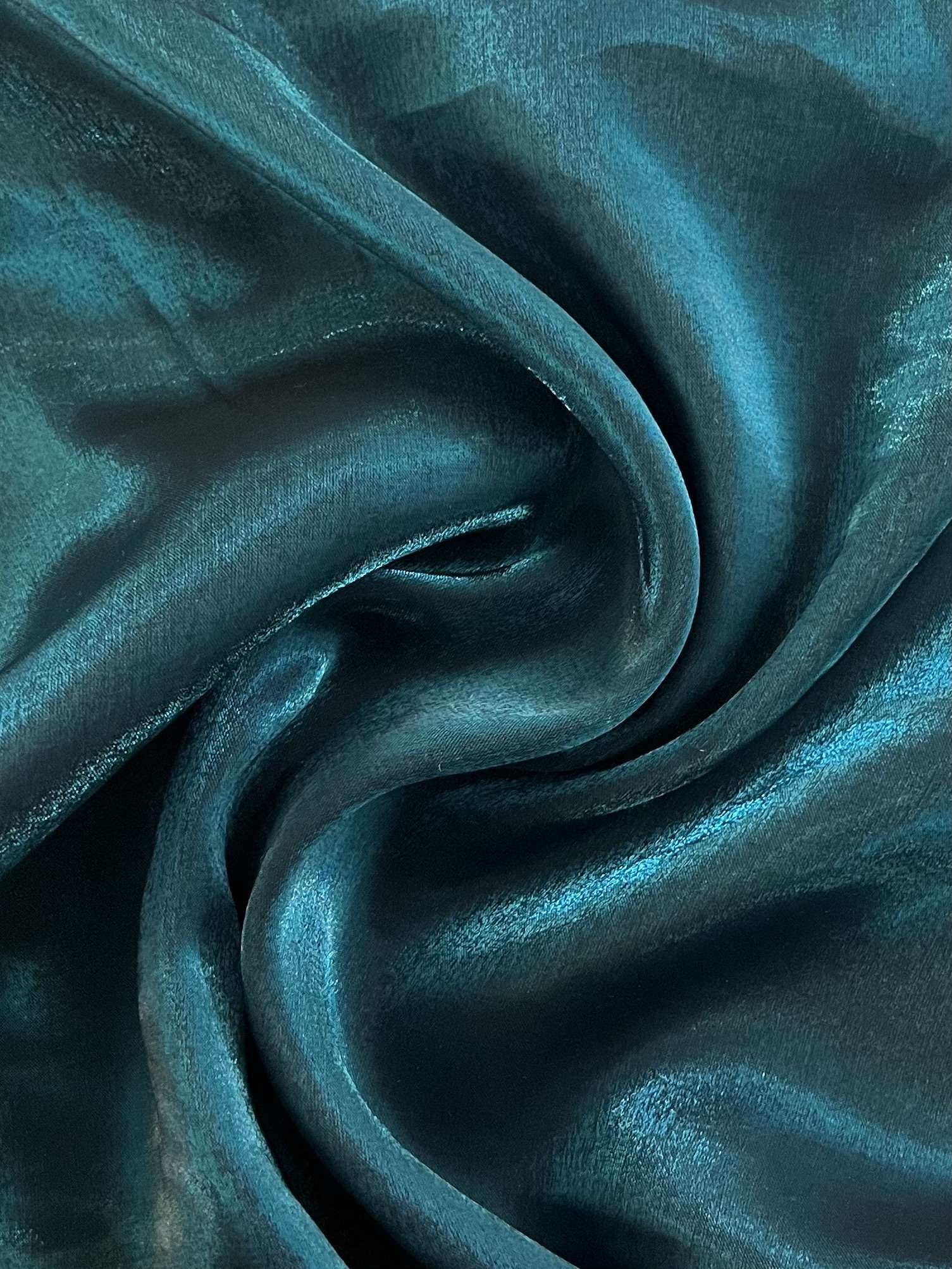 Viscose-Rayon Blend Iridescent Charmeuse 