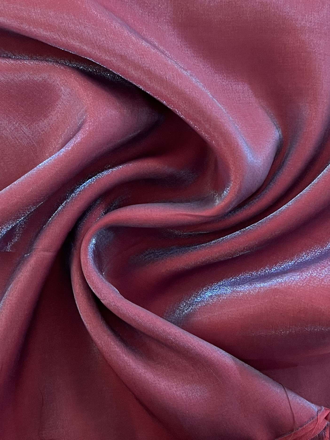 Viscose Rayon Blend Iridescent Charmeuse 