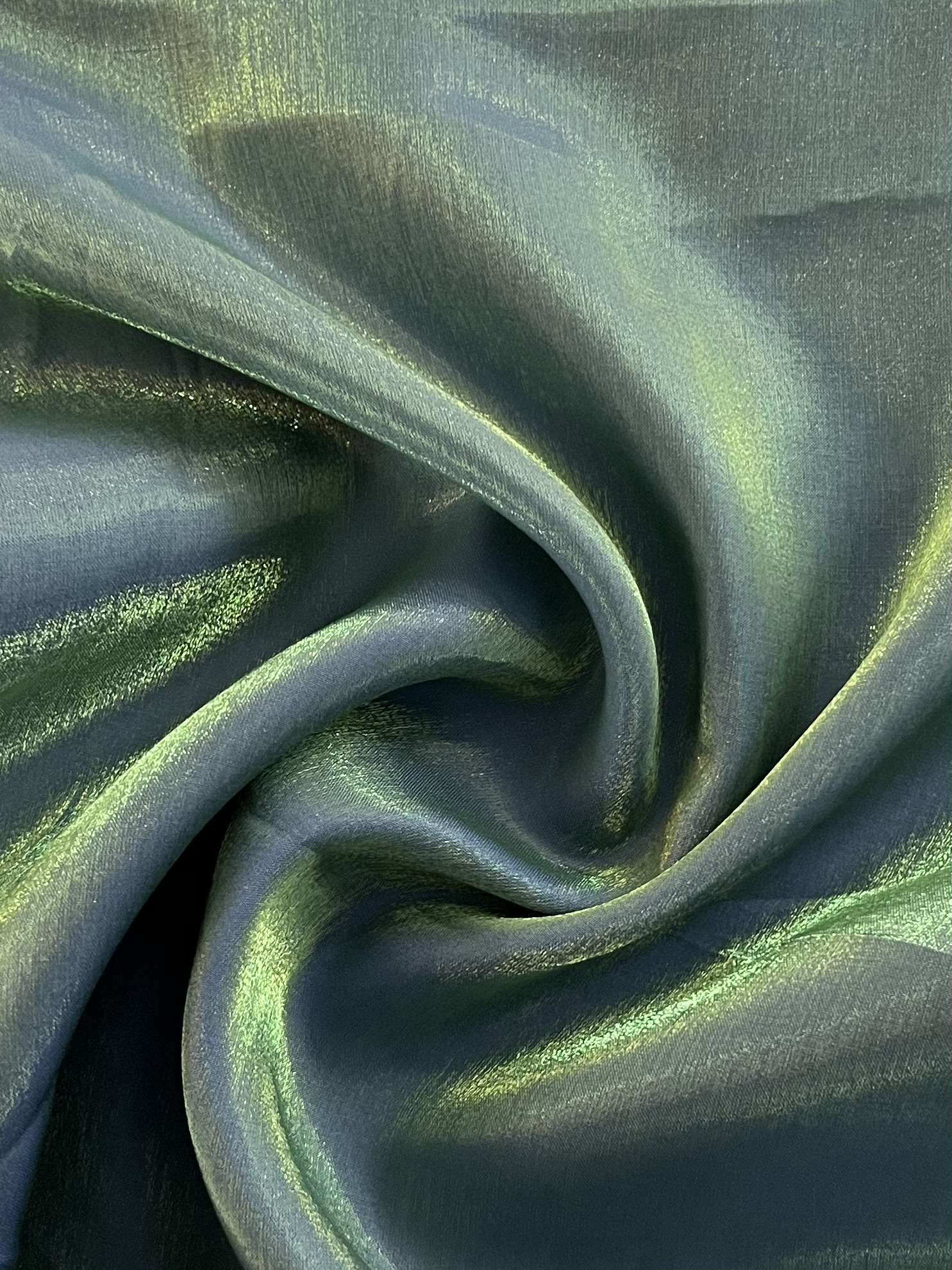 Viscose-Rayon Blend Iridescent Charmeuse 