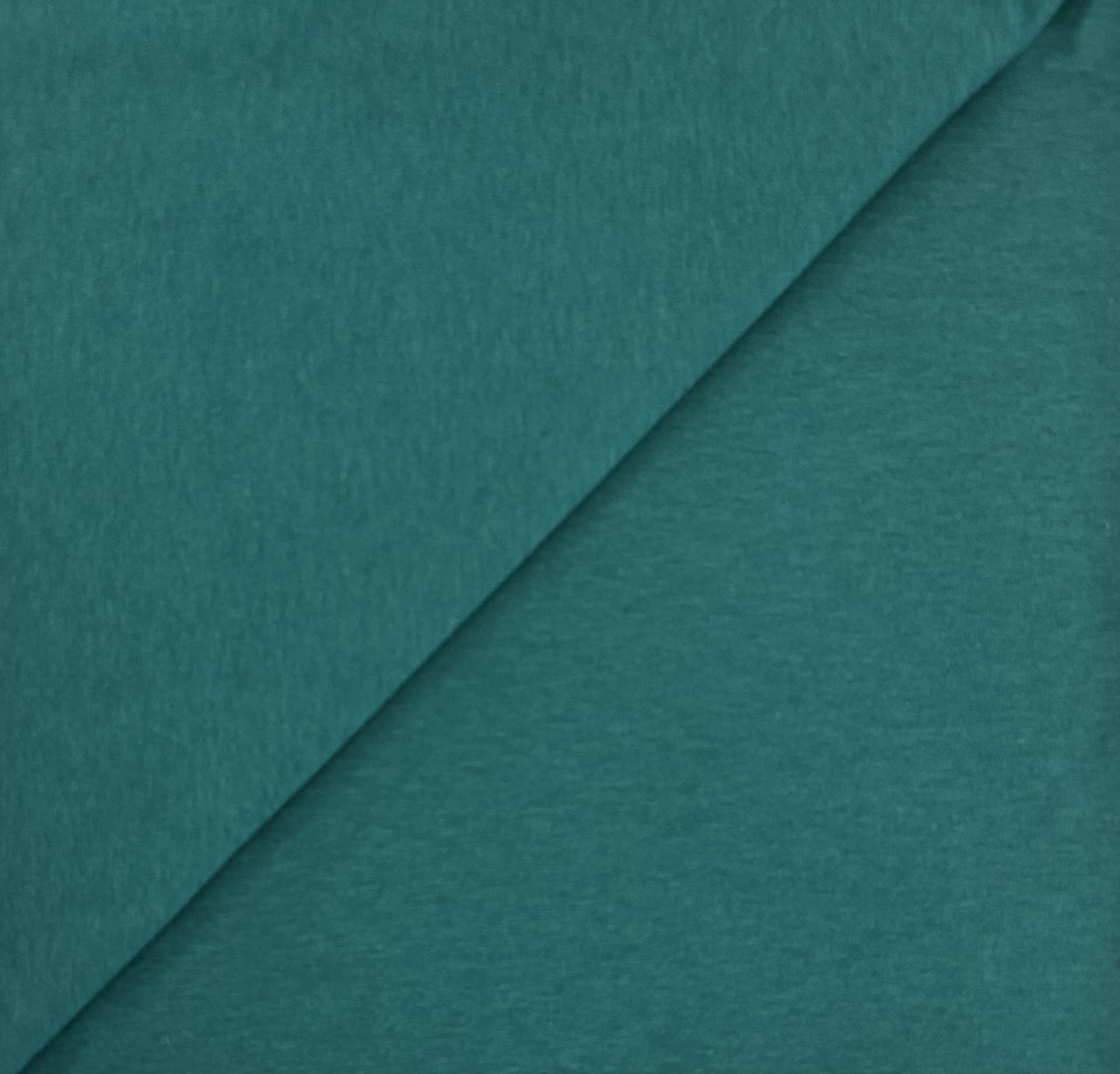 Lyocell Organic Cotton Spandex French Terry Knit in Peacock