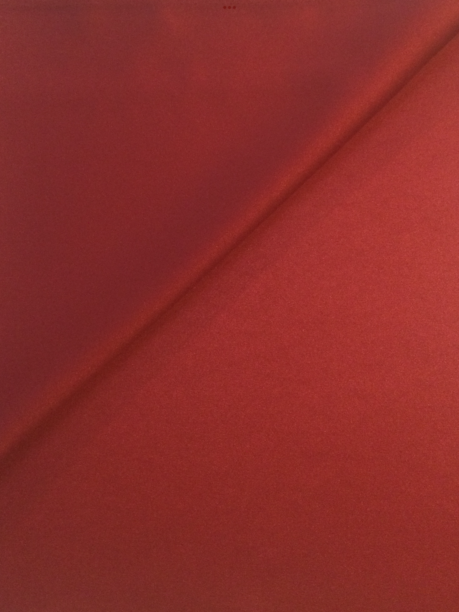 Heavy Stretch Matte Satin in Venetian Red