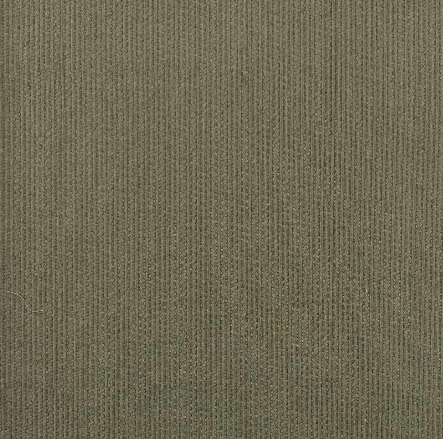 Japanese Textured Cotton Stitched Stripe in Sage