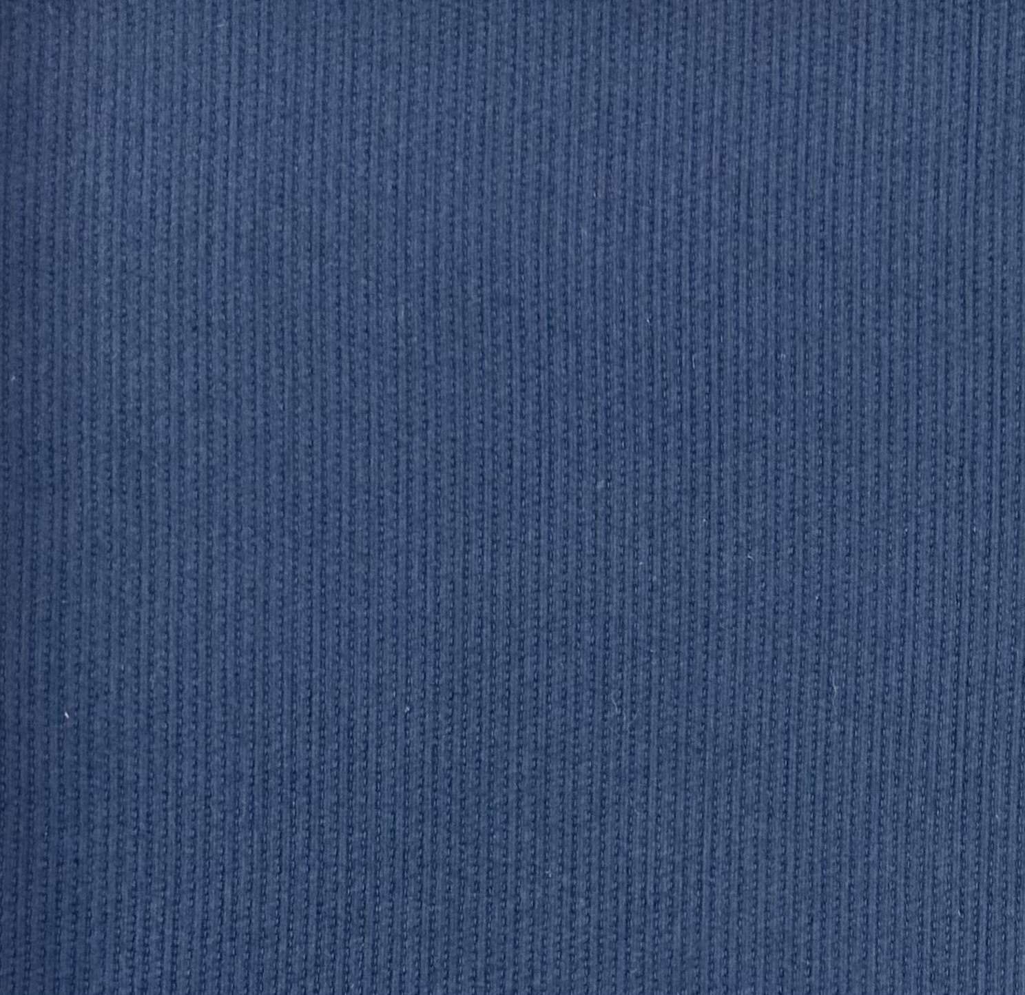 Japanese Textured Cotton Stitched Stripe in Indigo