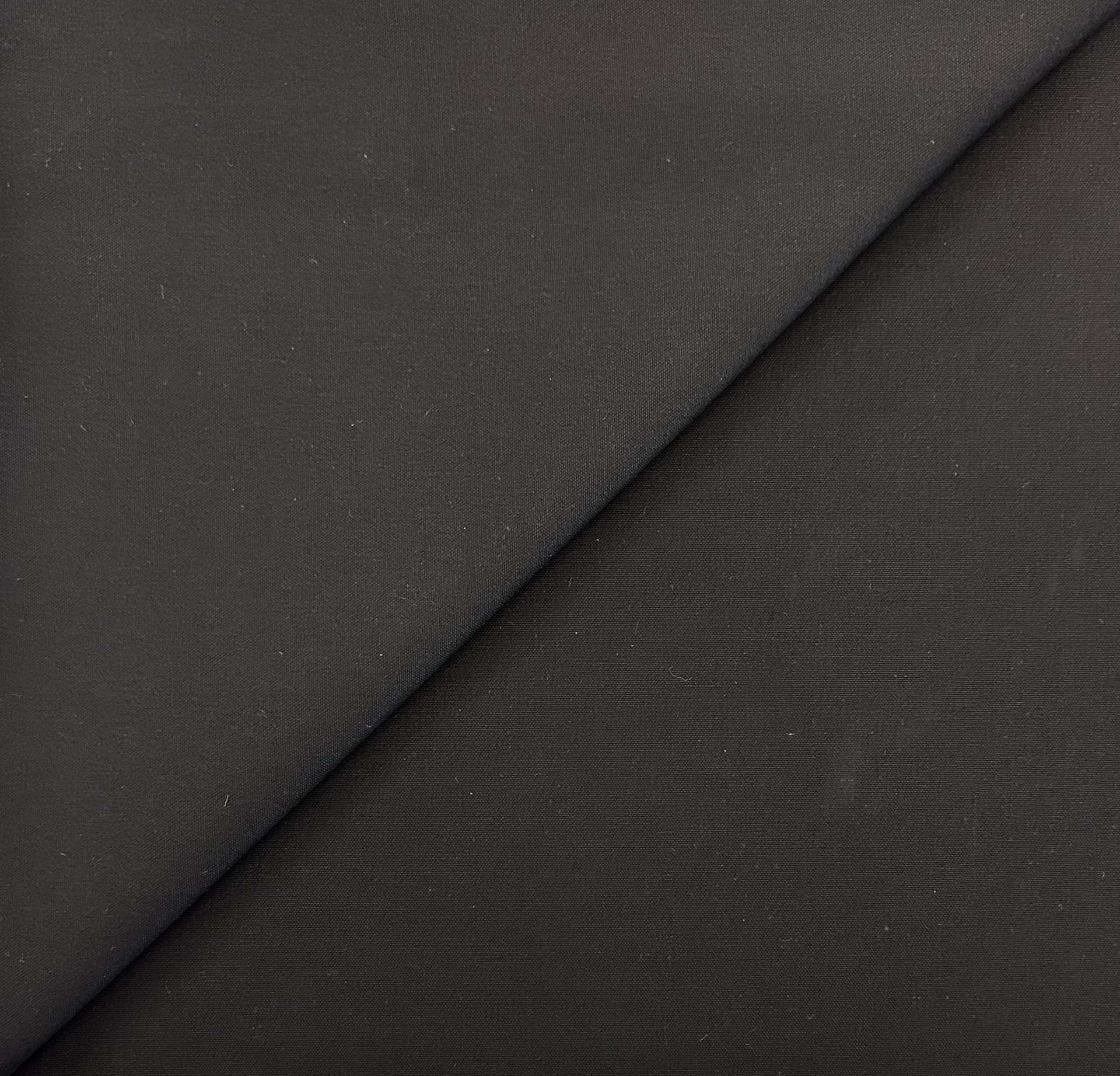 Waxed Cloth Cotton in Black
