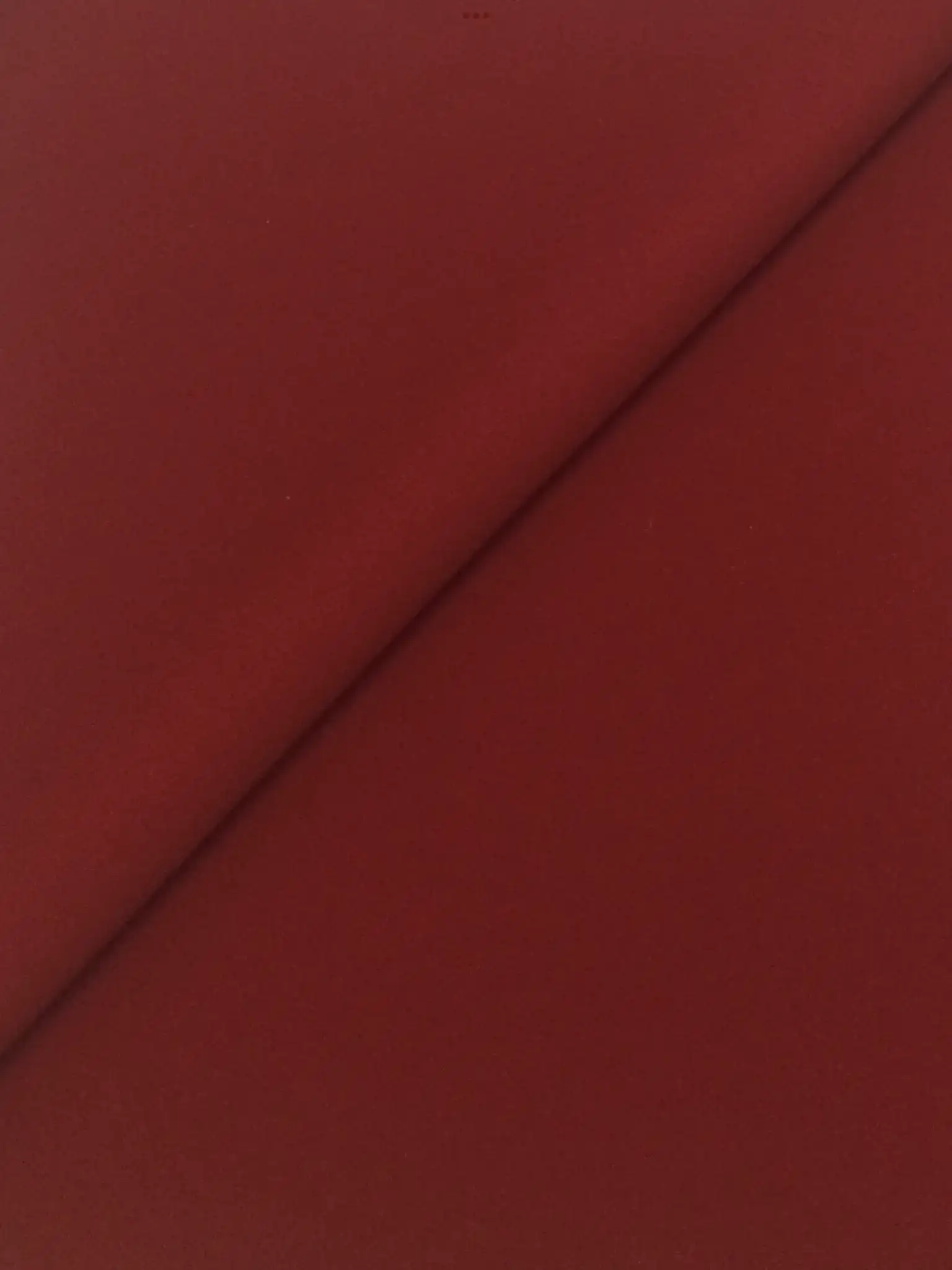 Polyester and Spandex Stretch Crepe in Venetian Red
