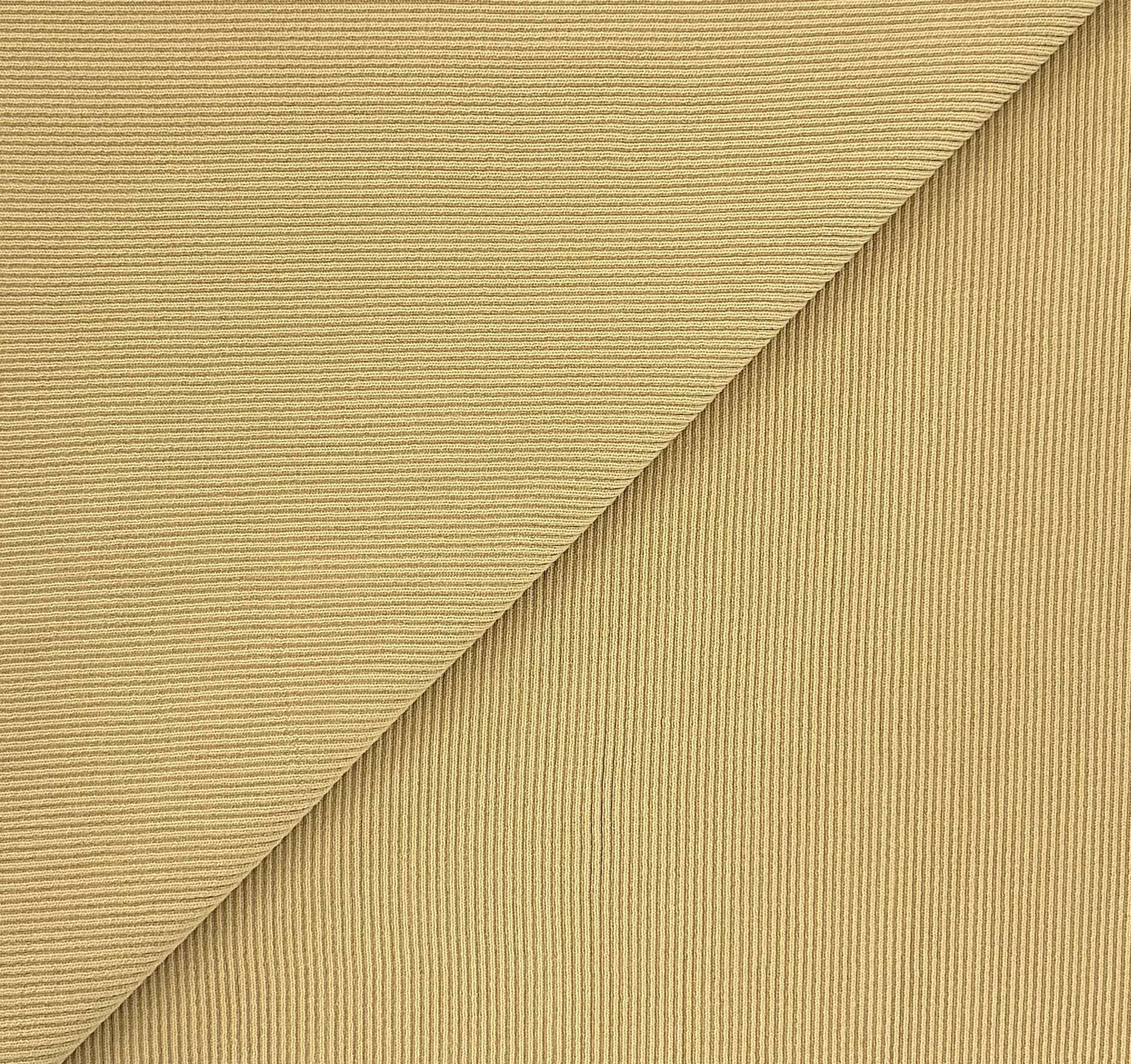 Made In The USA Medium Weight Rib Knit in Wheat