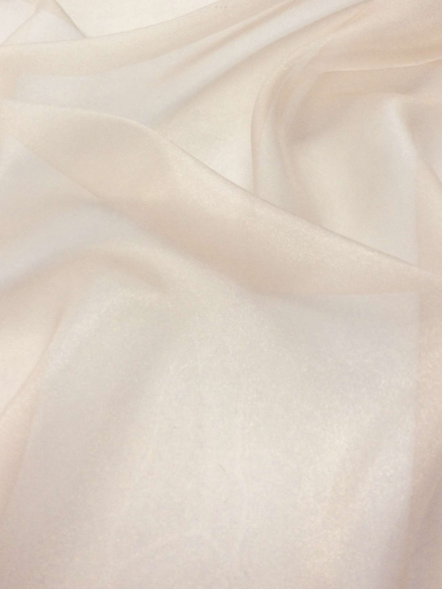 Nylon Sparkle Organza in Warm Peach 