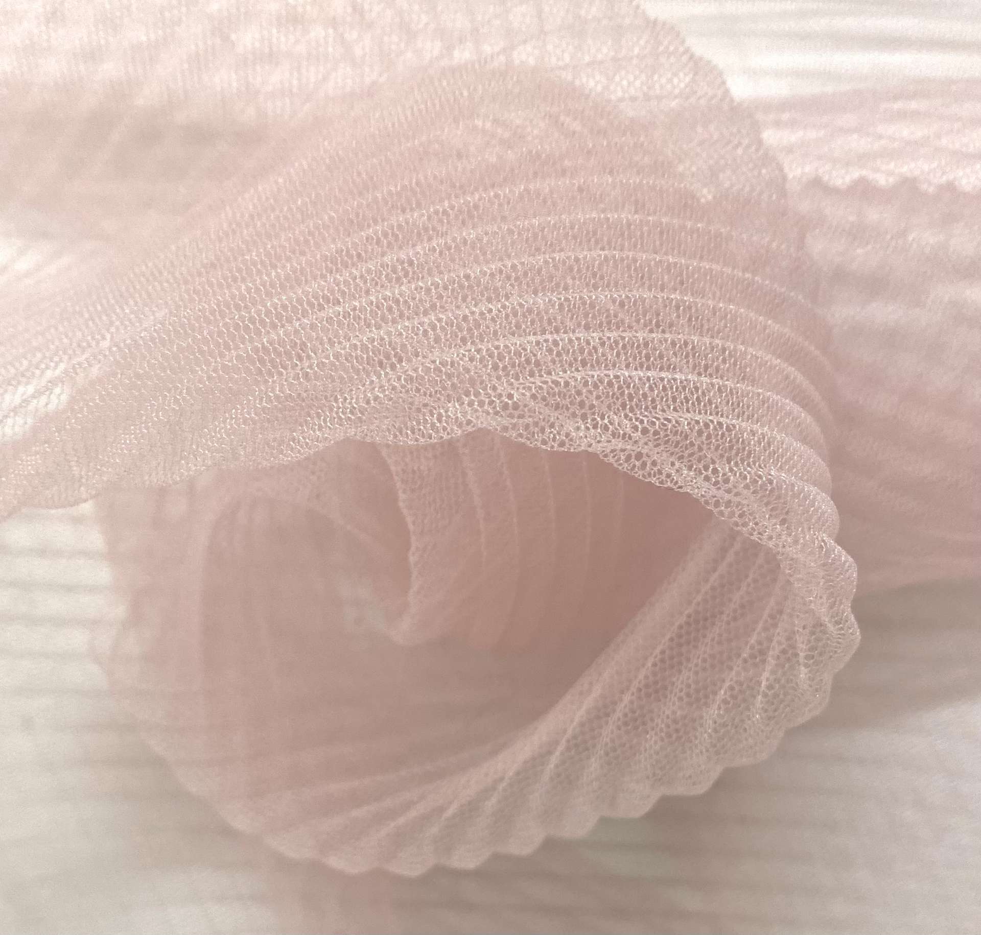 Pleated Nylon Tulle