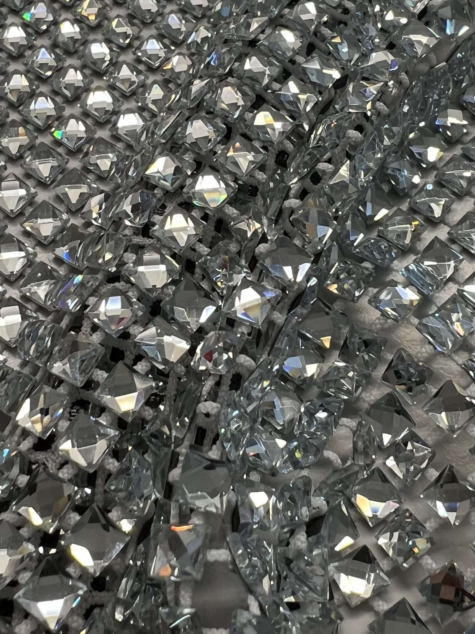 Princess Crystal Mesh in Silver