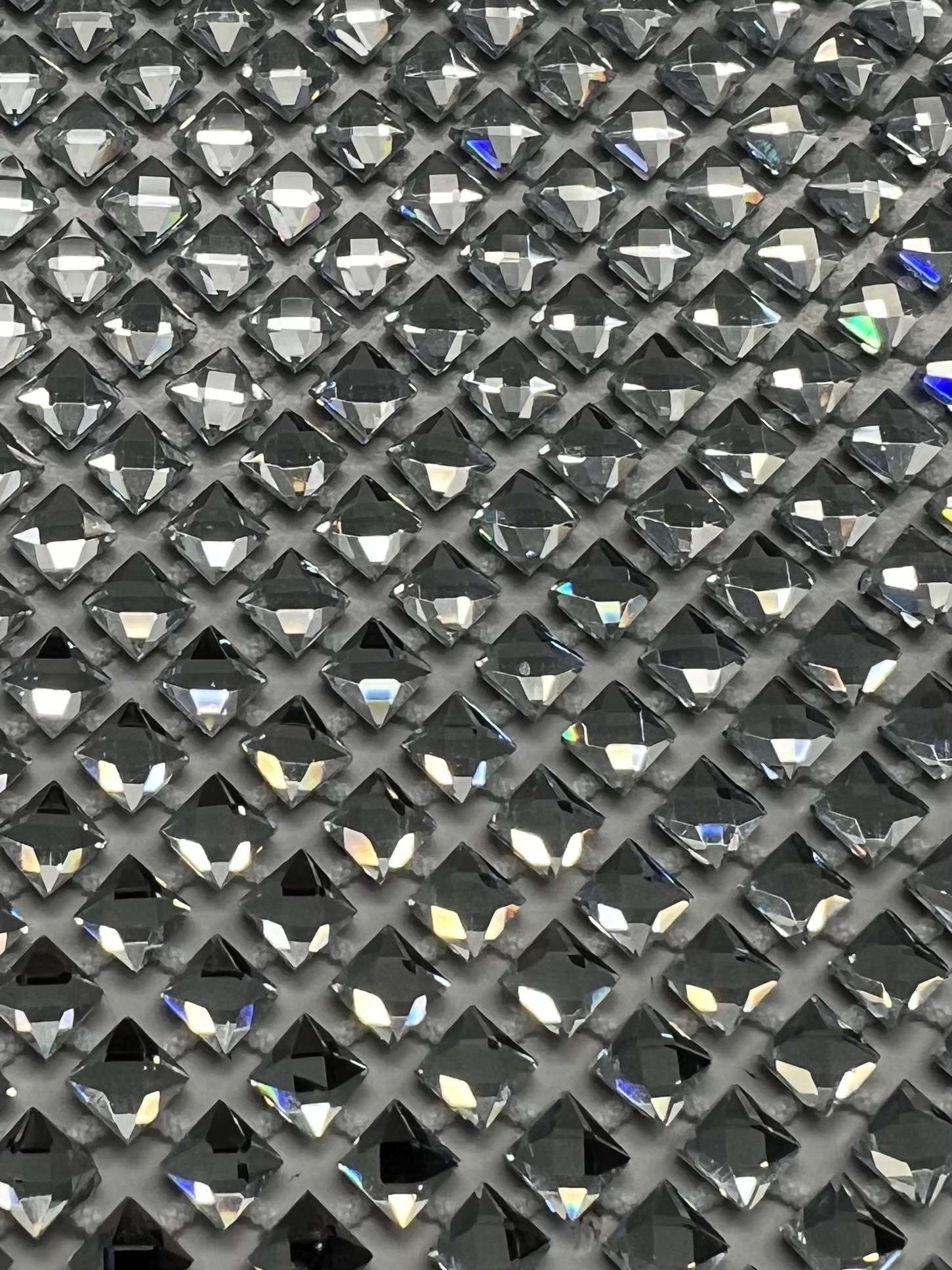 Princess Crystal Mesh in Silver