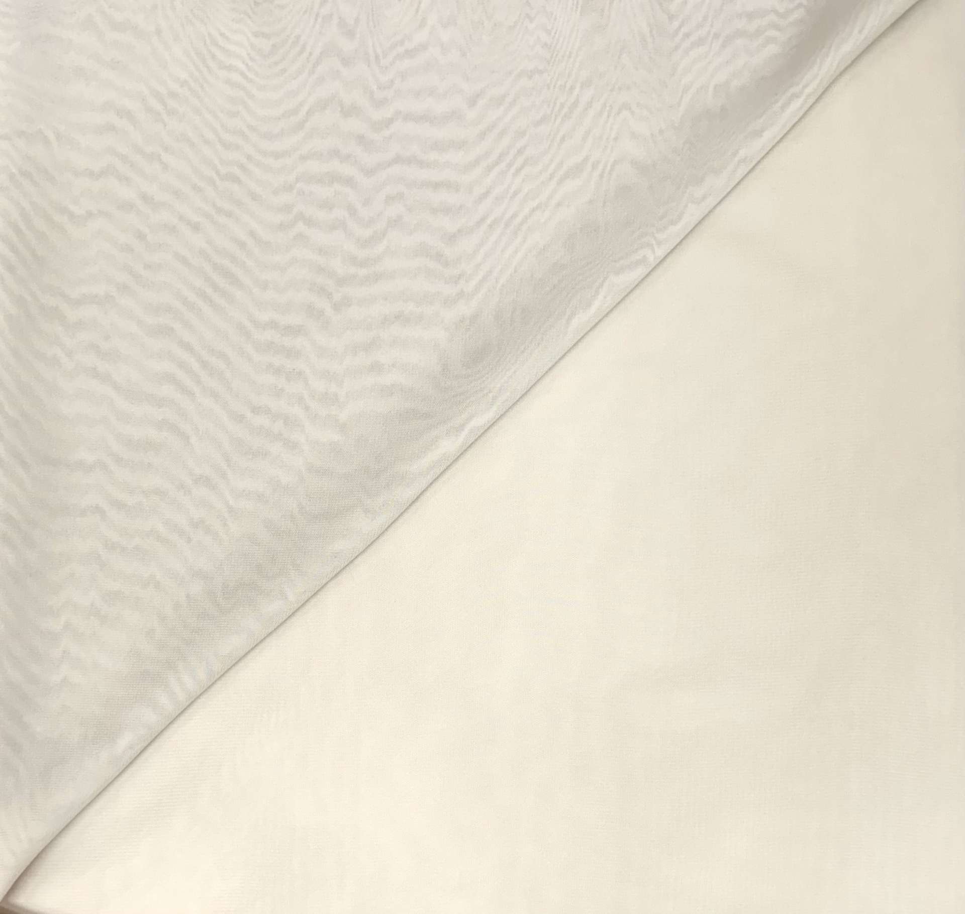 Polyester Chiffon in Bone