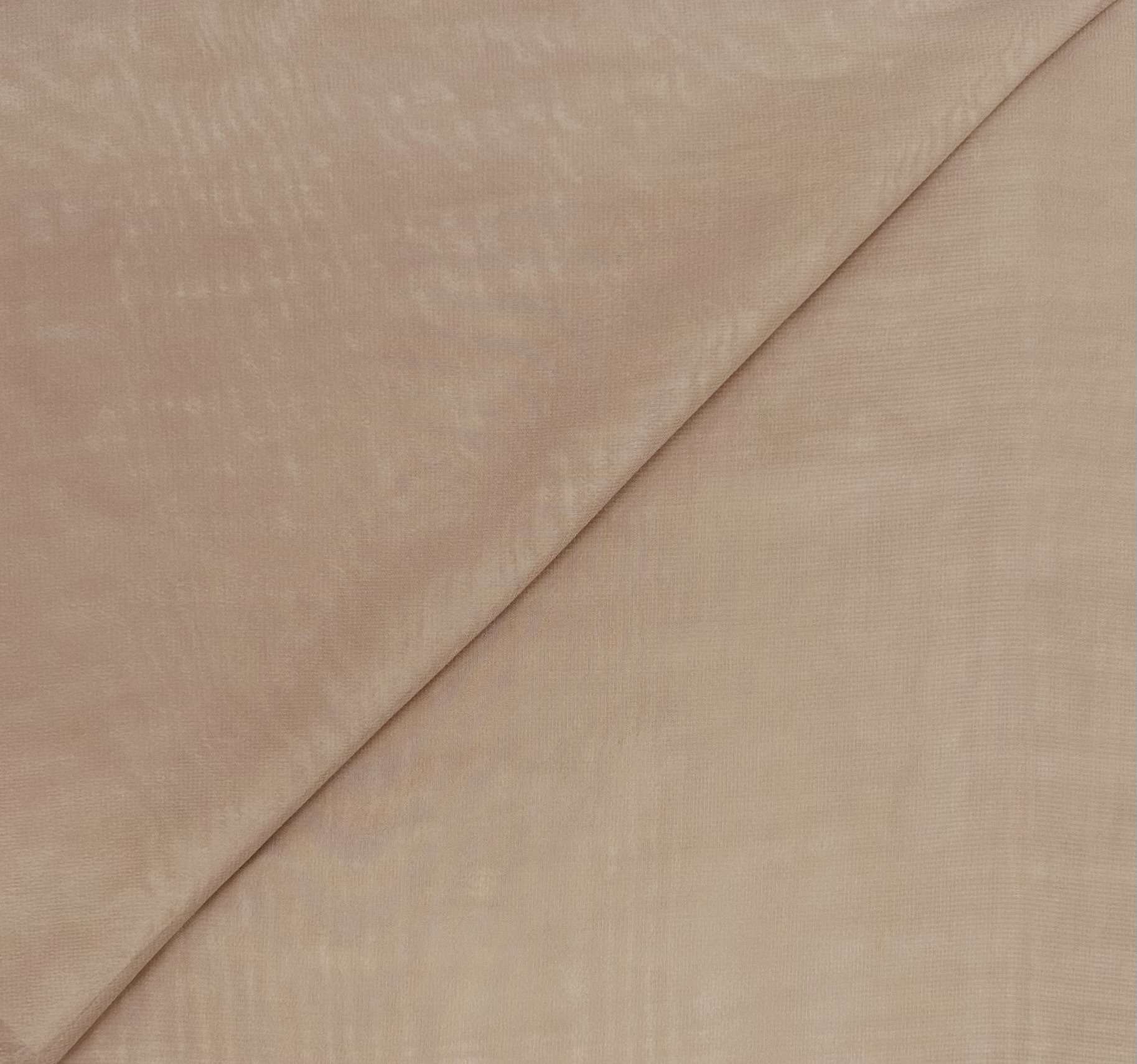 Polyester Chiffon in Latte