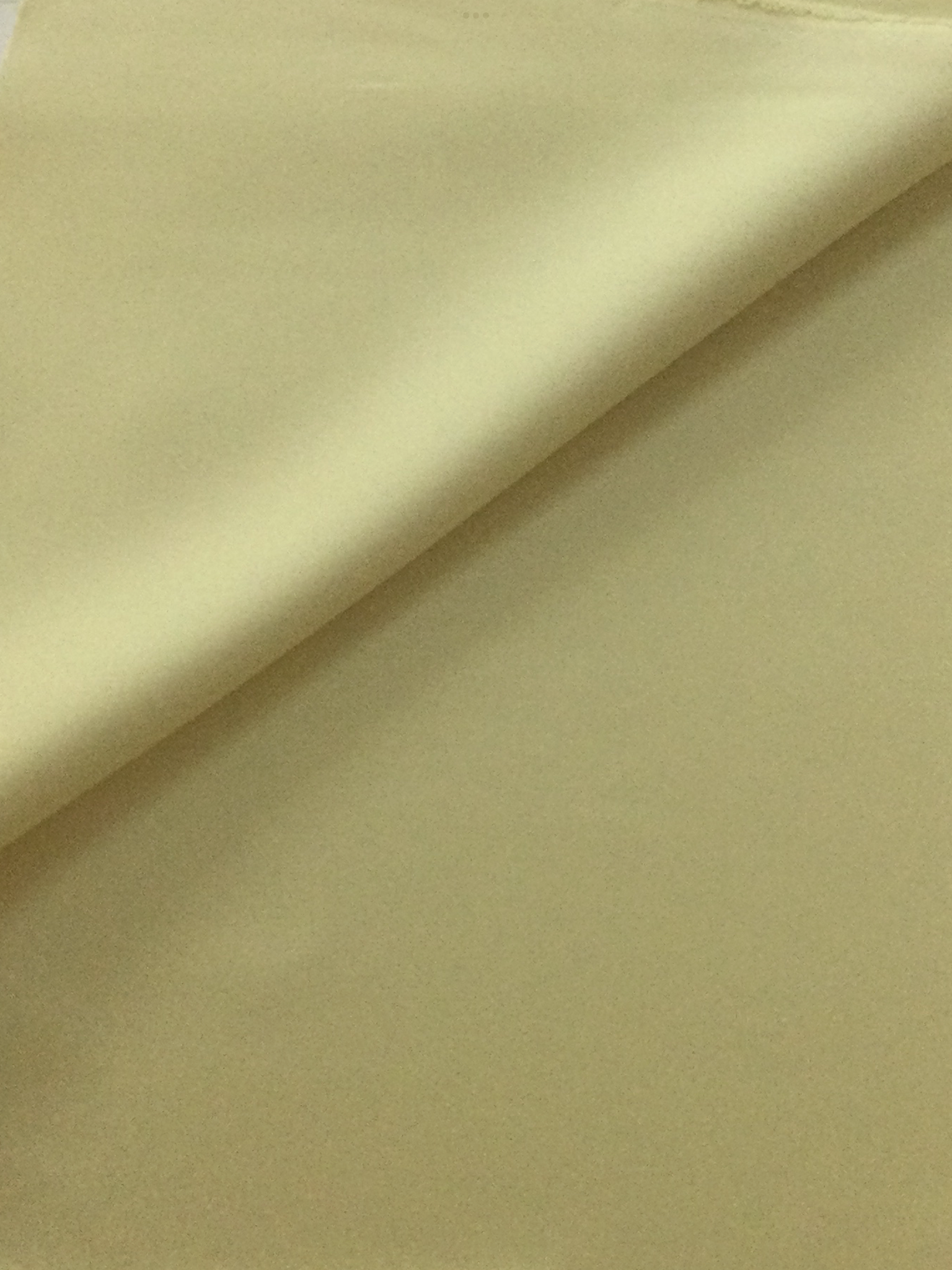 Matte Finish Satin in Buttercup