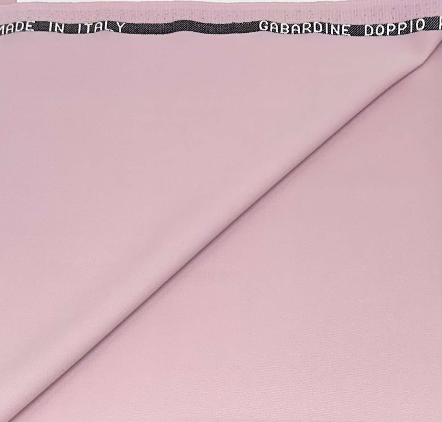 Italian Virgin Wool Gabardine Super 100's in Dusty Pink