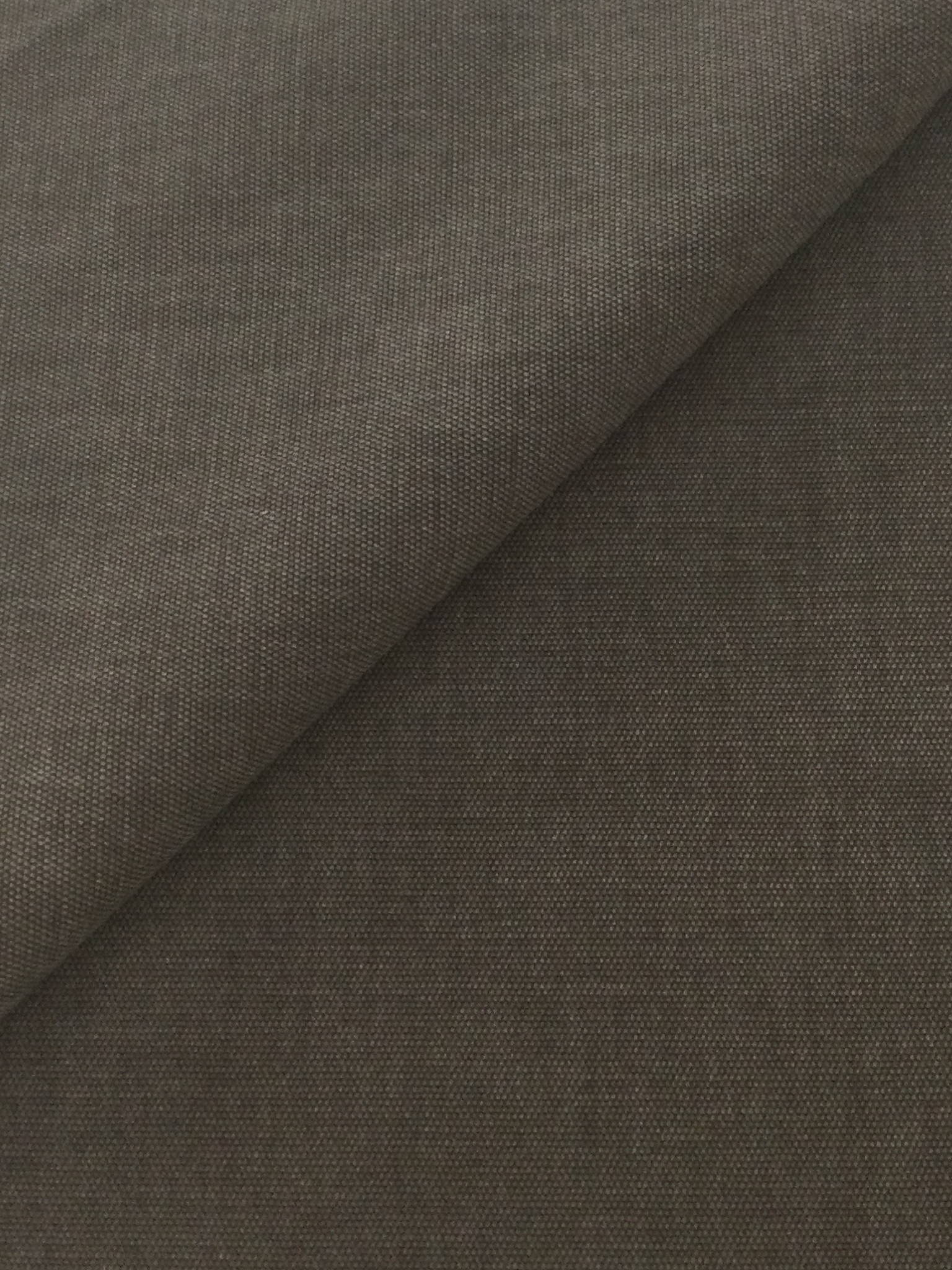 Italian Brushed Cotton Upholstery Canvas in Bark