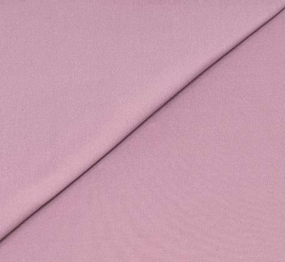 Sustainable Cotton Spandex Jersey in Vintage Rose
