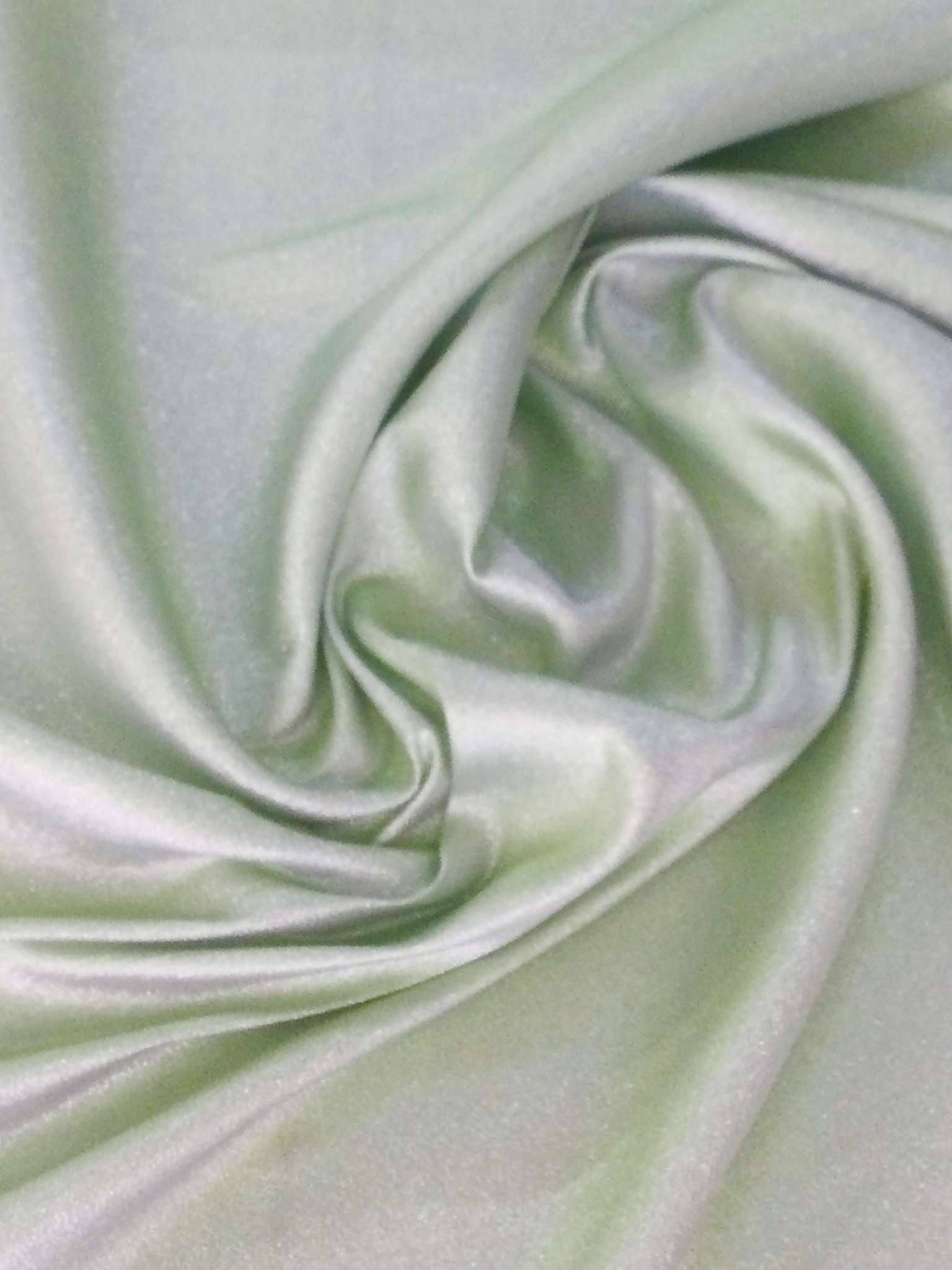 Iridescent Polyester Lame in Green/Silver