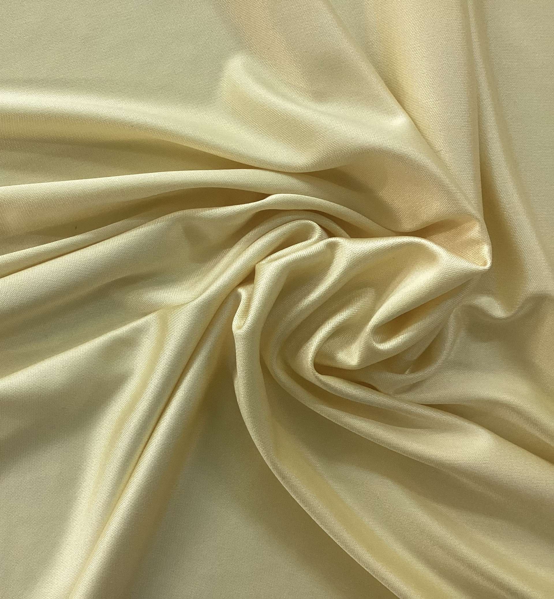 Silk Jersey in Butter