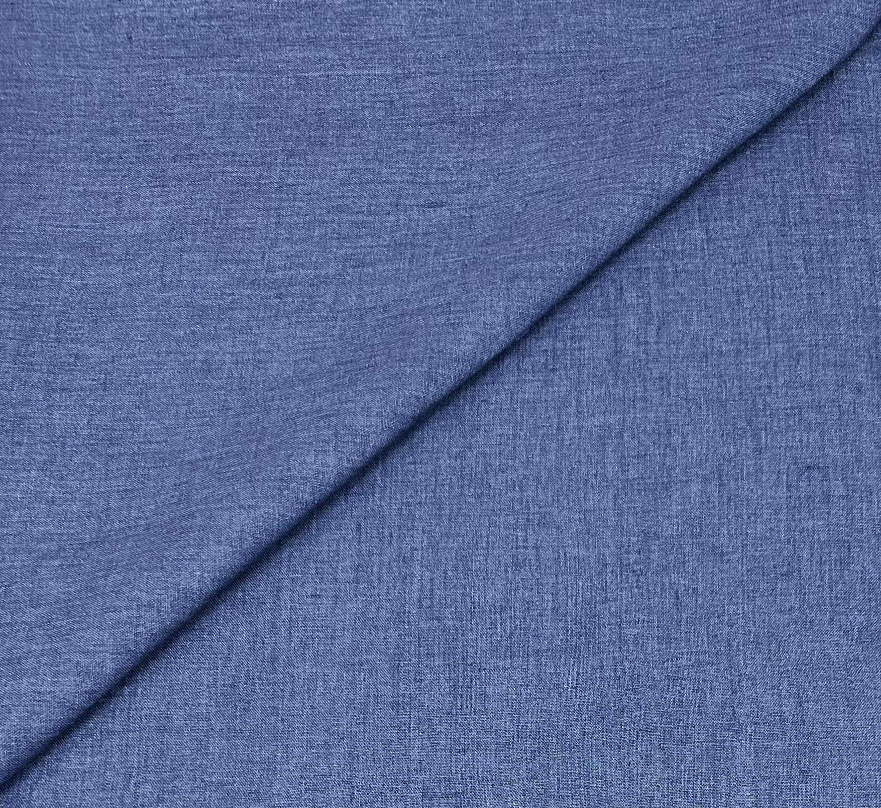 Belgian Washed Linen in Denim