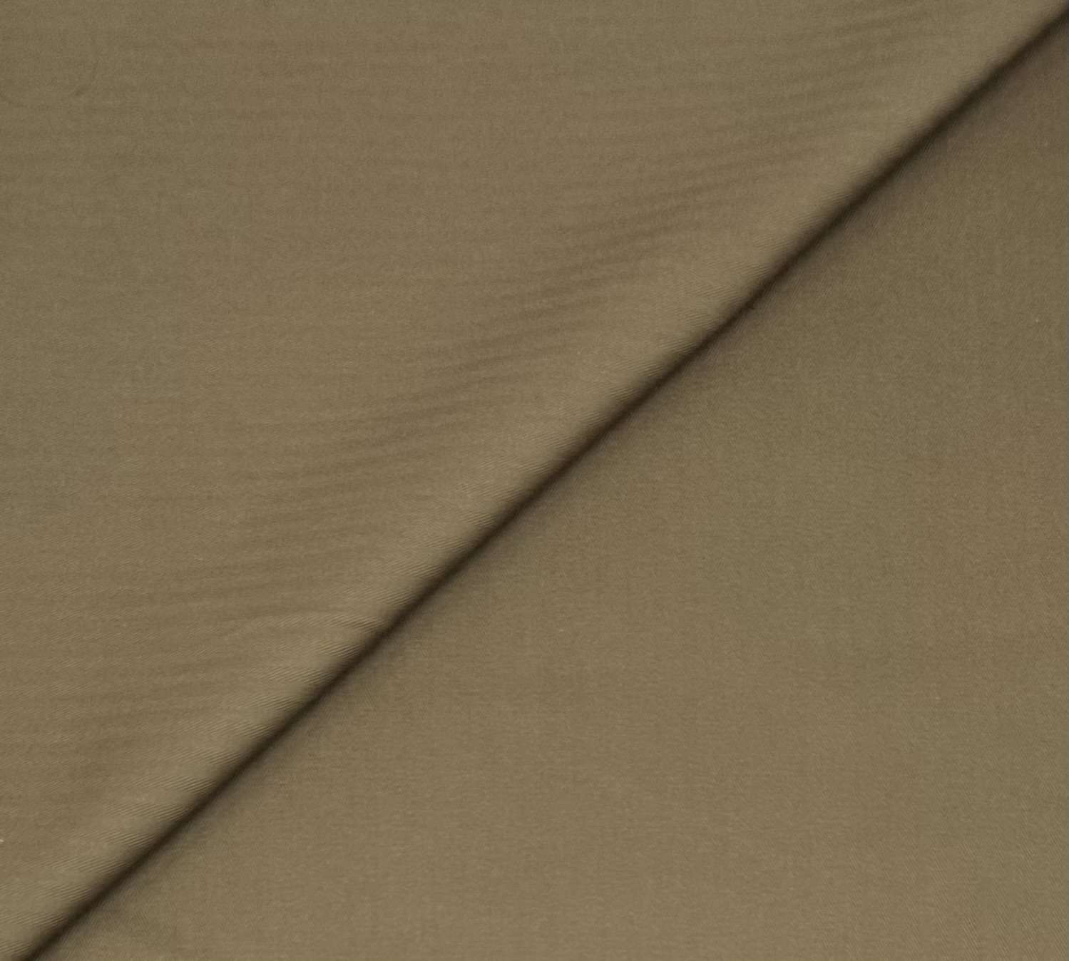 9 oz Cotton Herringbone in Coyote Brown