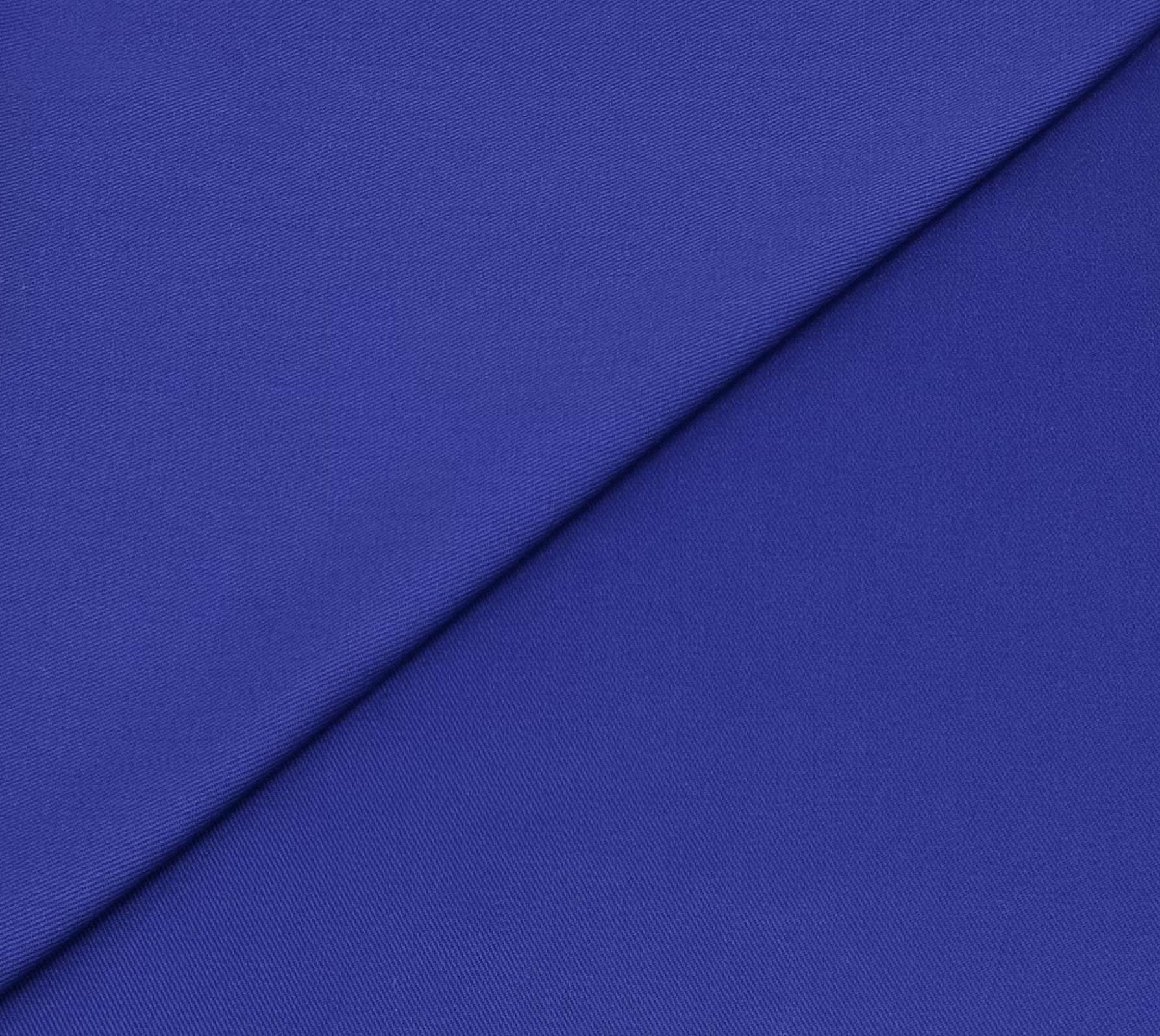 10 oz Brushed Cotton Denim in Royal